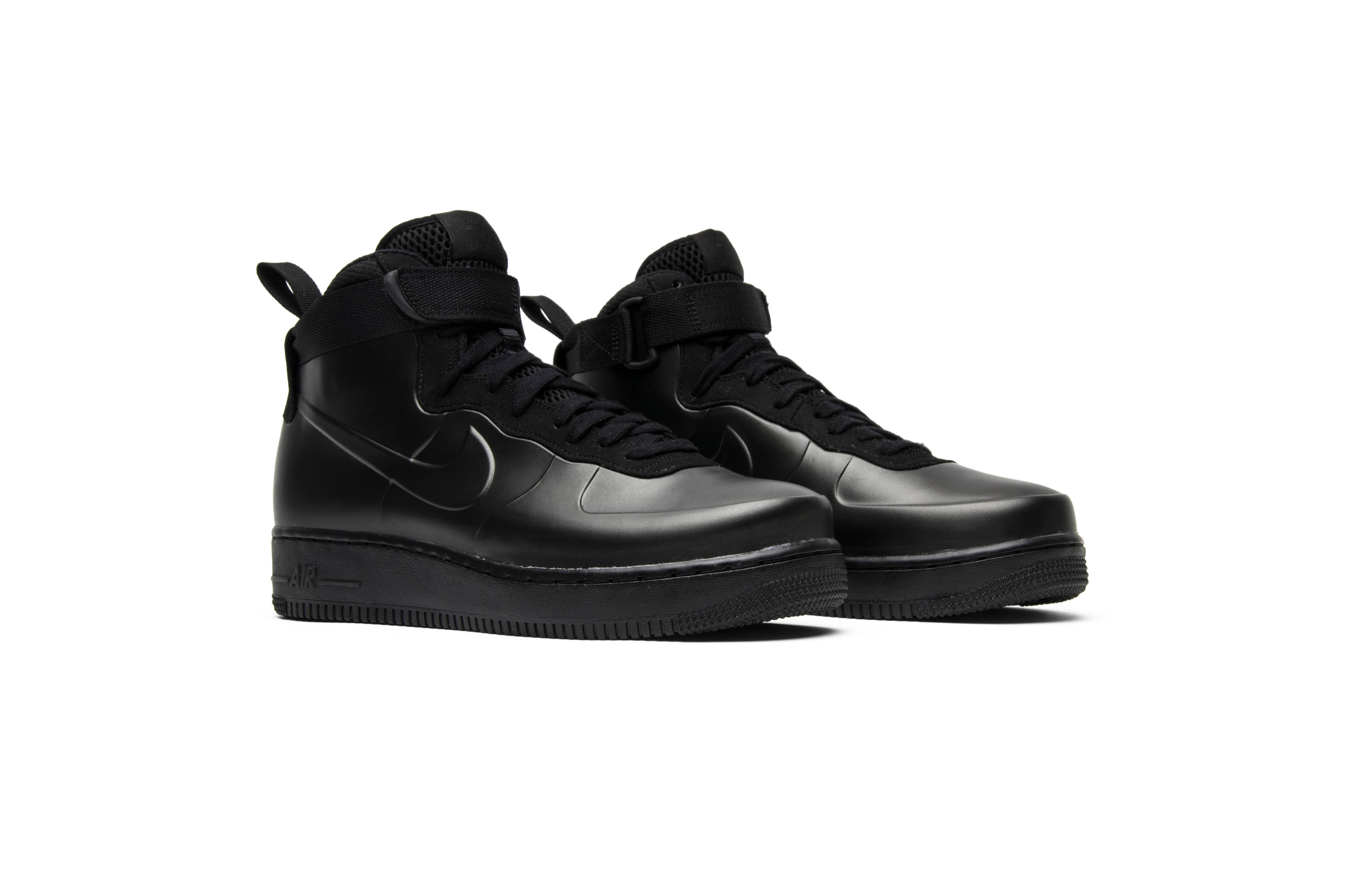 Nike Air Force 1 Foamposite Cup Triple Black AH6771-001 Nicesnk