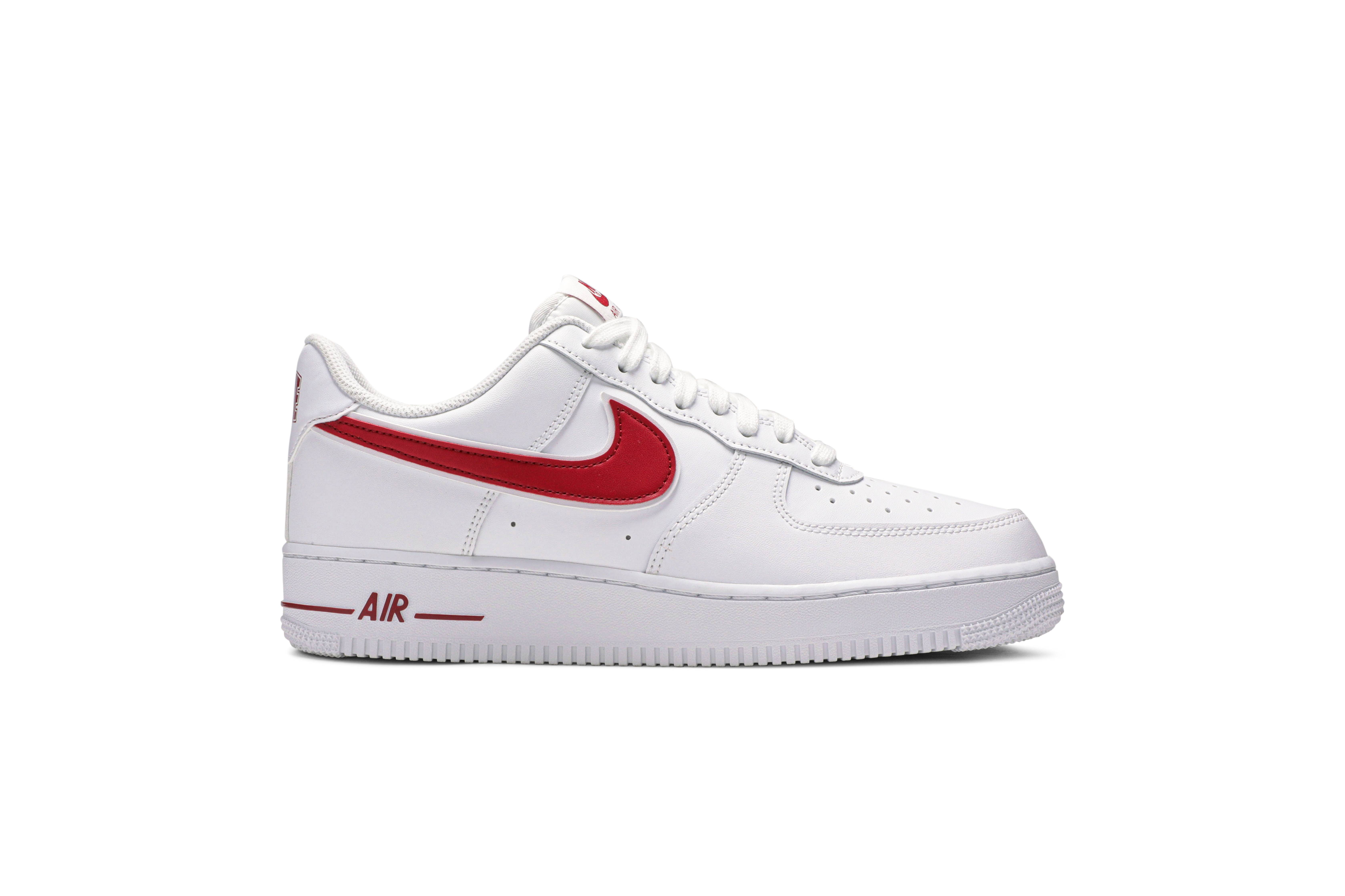 Nike Air Force 1 Low ’07 3 ‘Gym Red’ AO2423-102