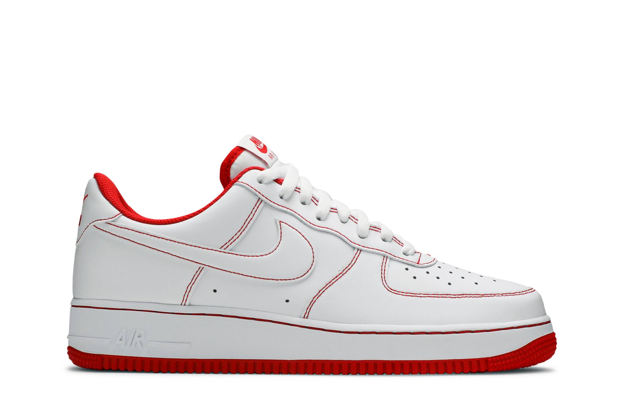 Nike Air Force 1 Low ’07 ‘White University Red’ CV1724-100
