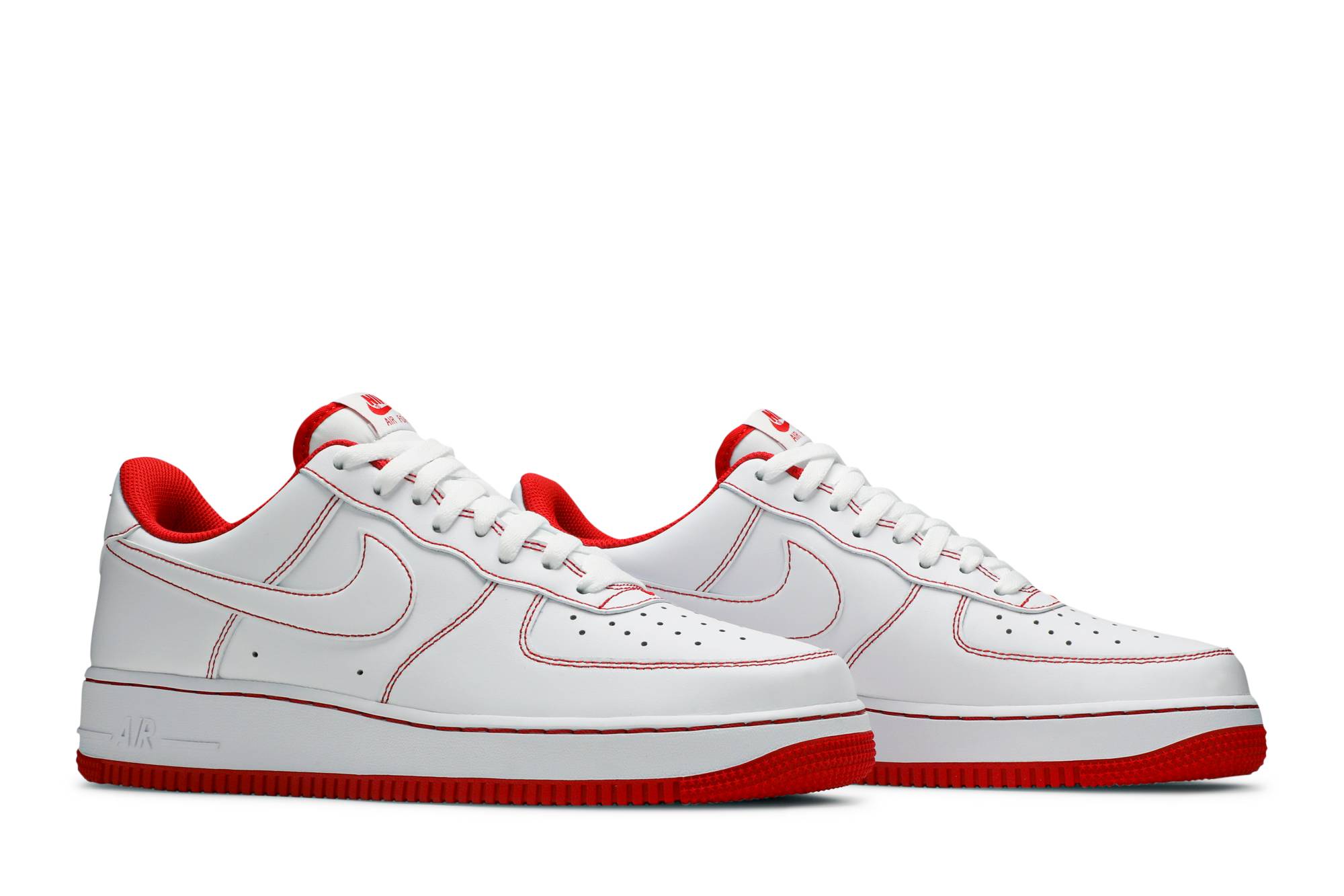 Nike Air Force 1 Low ’07 ‘White University Red’ CV1724-100