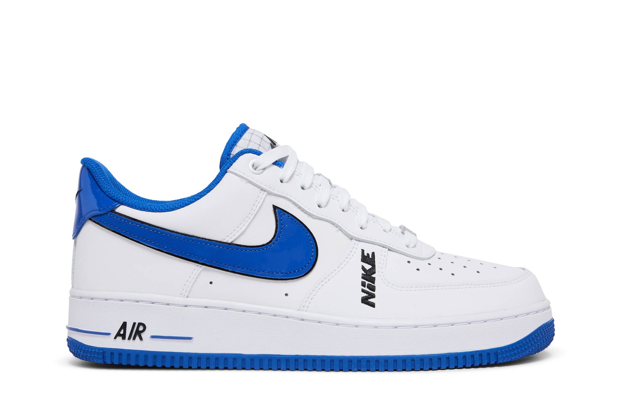 Nike Air Force 1 Low 07 LV8 Motocross White Royal Blue Black DC8873-100 Nicesnk