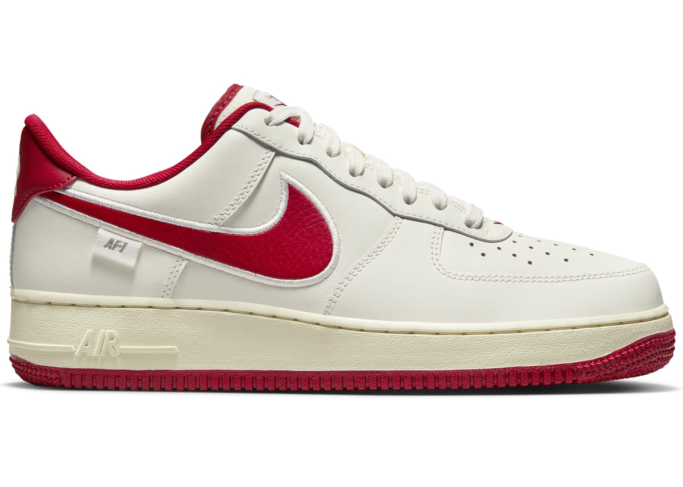 Nike Air Force 1 Low ’07 Sail Gym Red FV0392-101