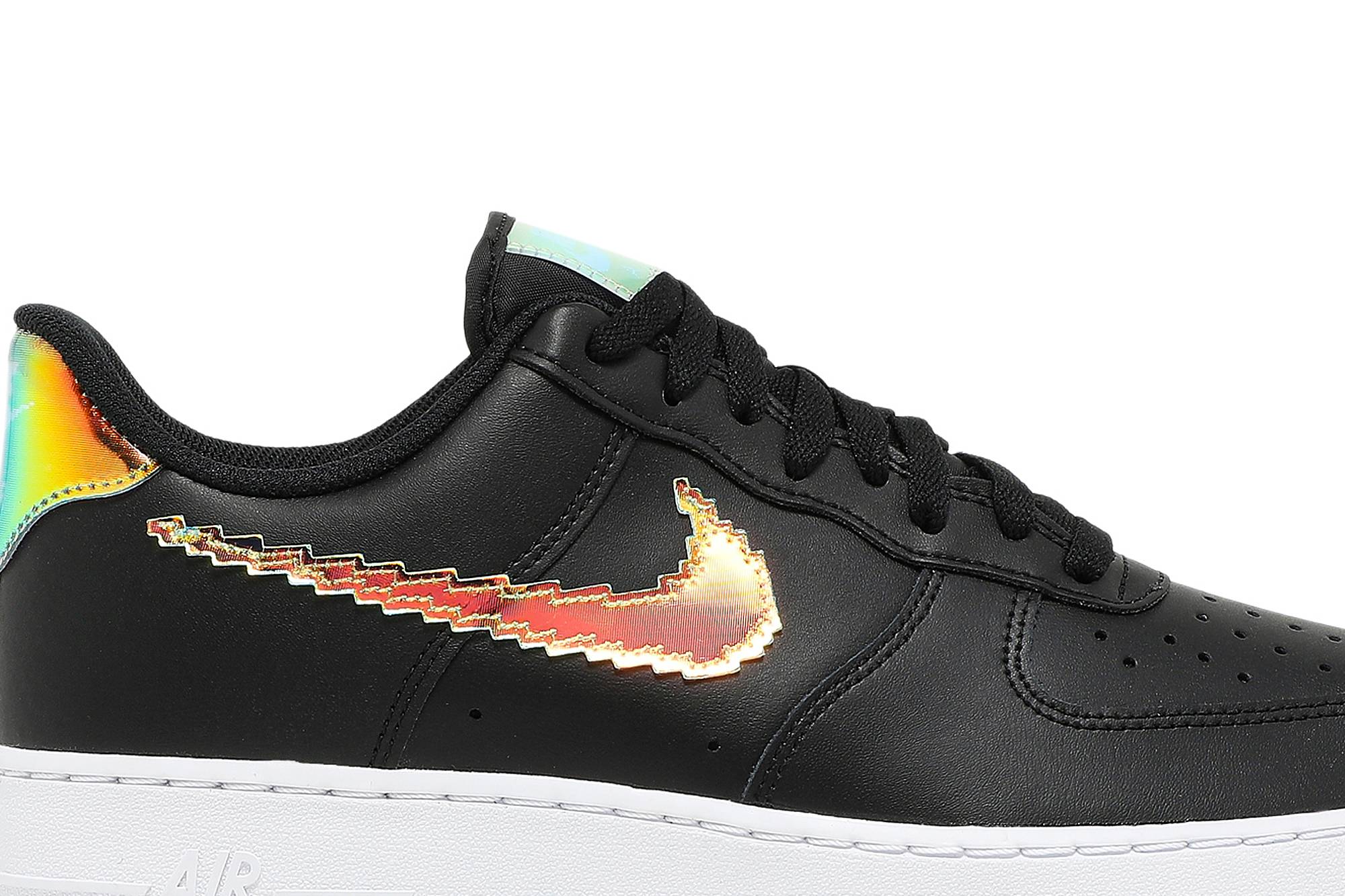 Nike Air Force 1 Low Iridescent Pixel – Black CV1699-002 Nicesnk