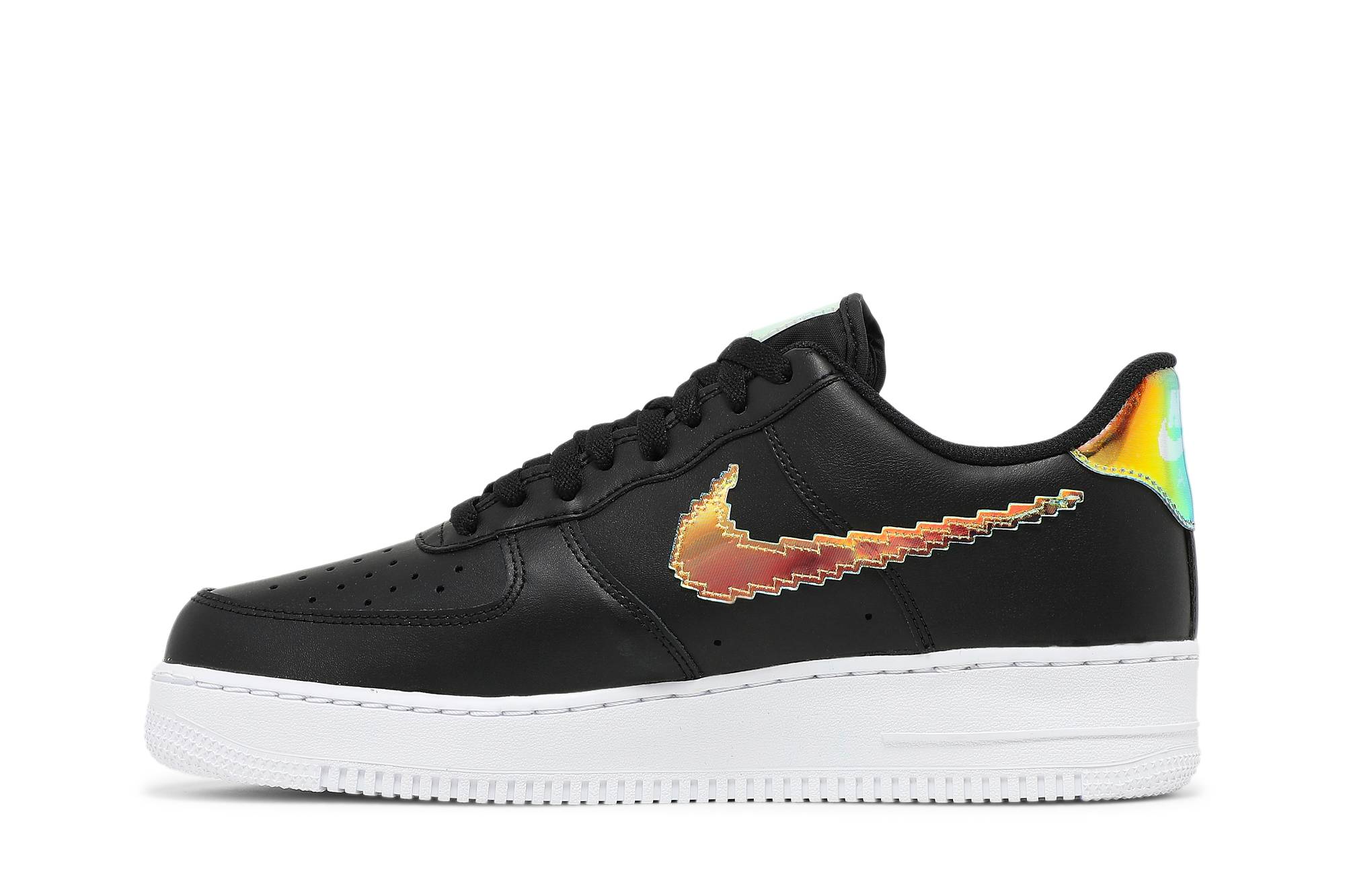 Nike Air Force 1 Low Iridescent Pixel – Black CV1699-002 Nicesnk
