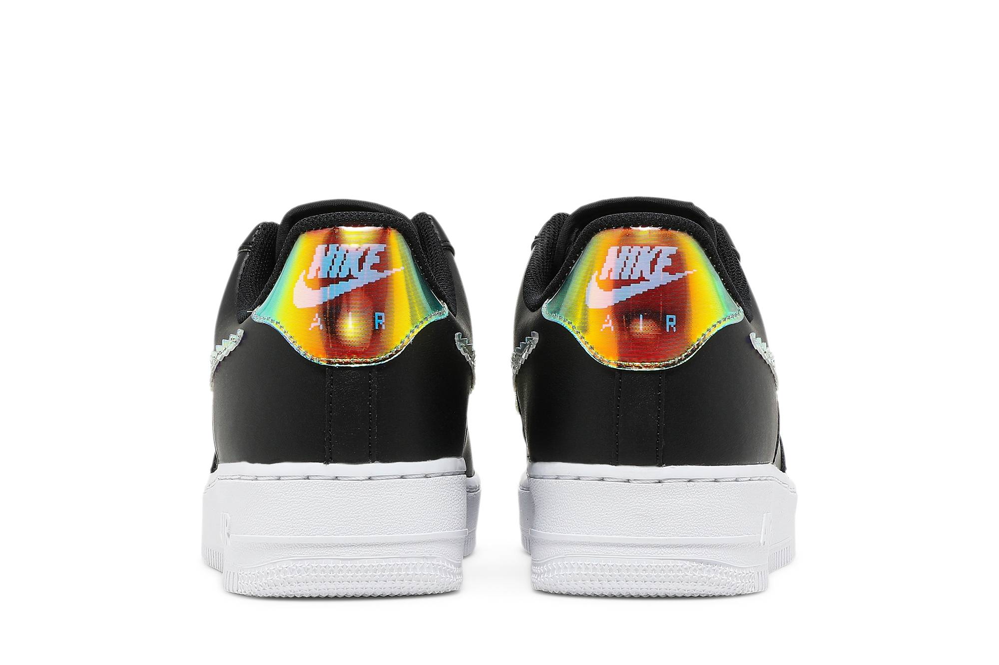 Nike Air Force 1 Low Iridescent Pixel – Black CV1699-002 Nicesnk