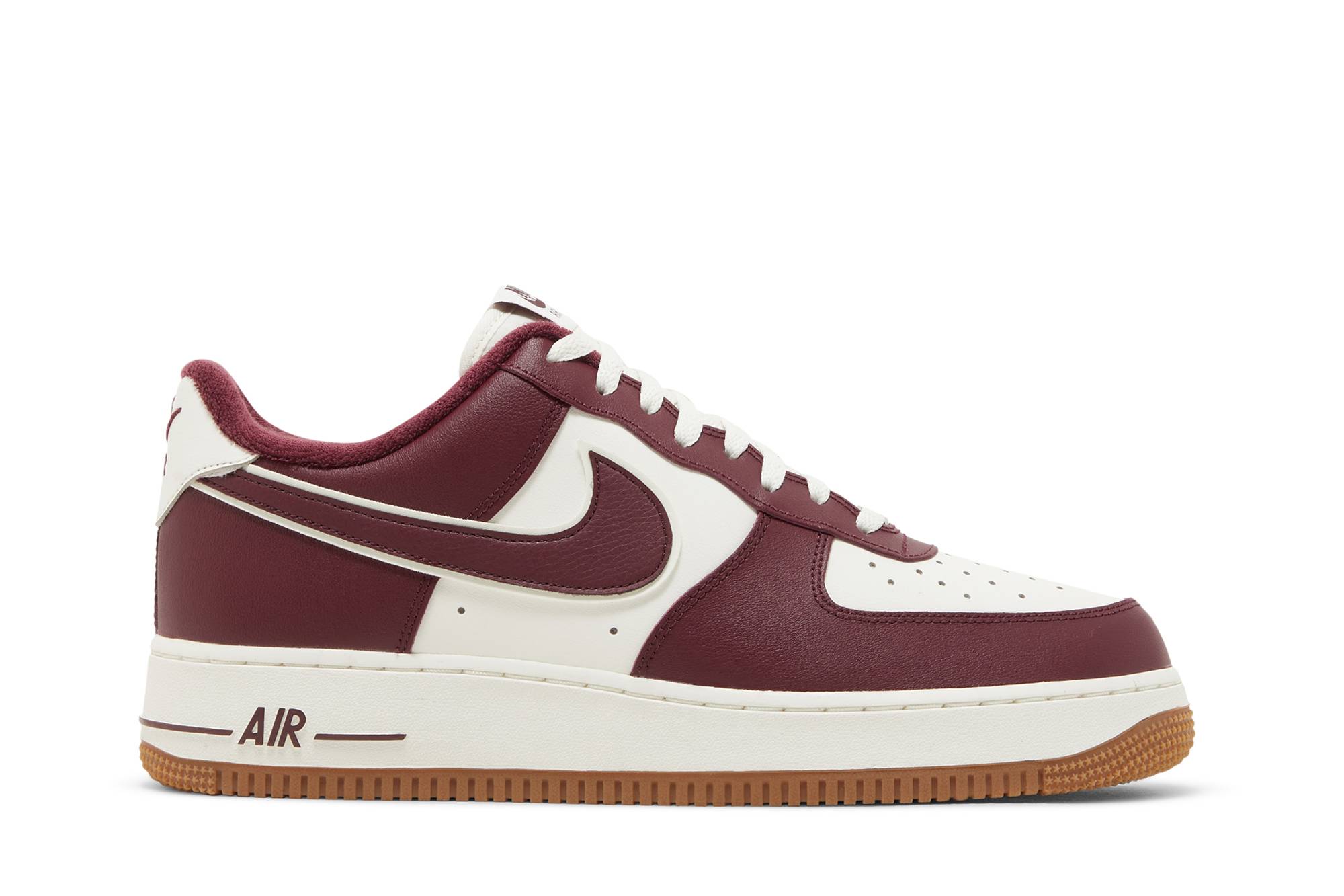 Nike Air Force 1 Low College Pack ‘Burgundy/White’ DQ7659-102