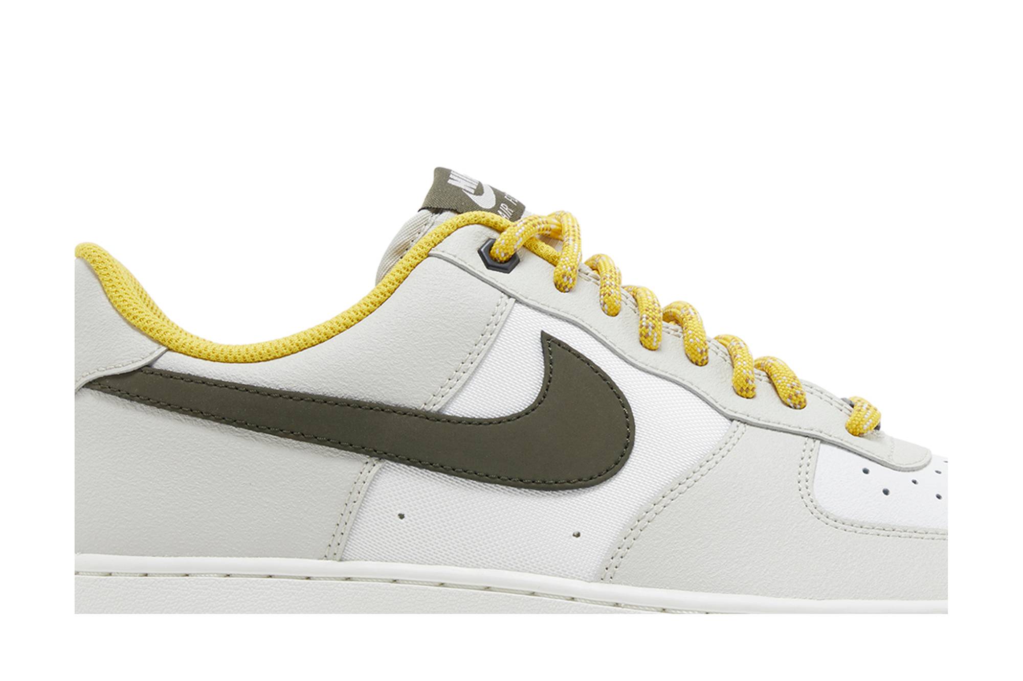 Nike Air Force 1 Low Premium Light Bone Vivid Sulfur FV3628-031 Nicesnk