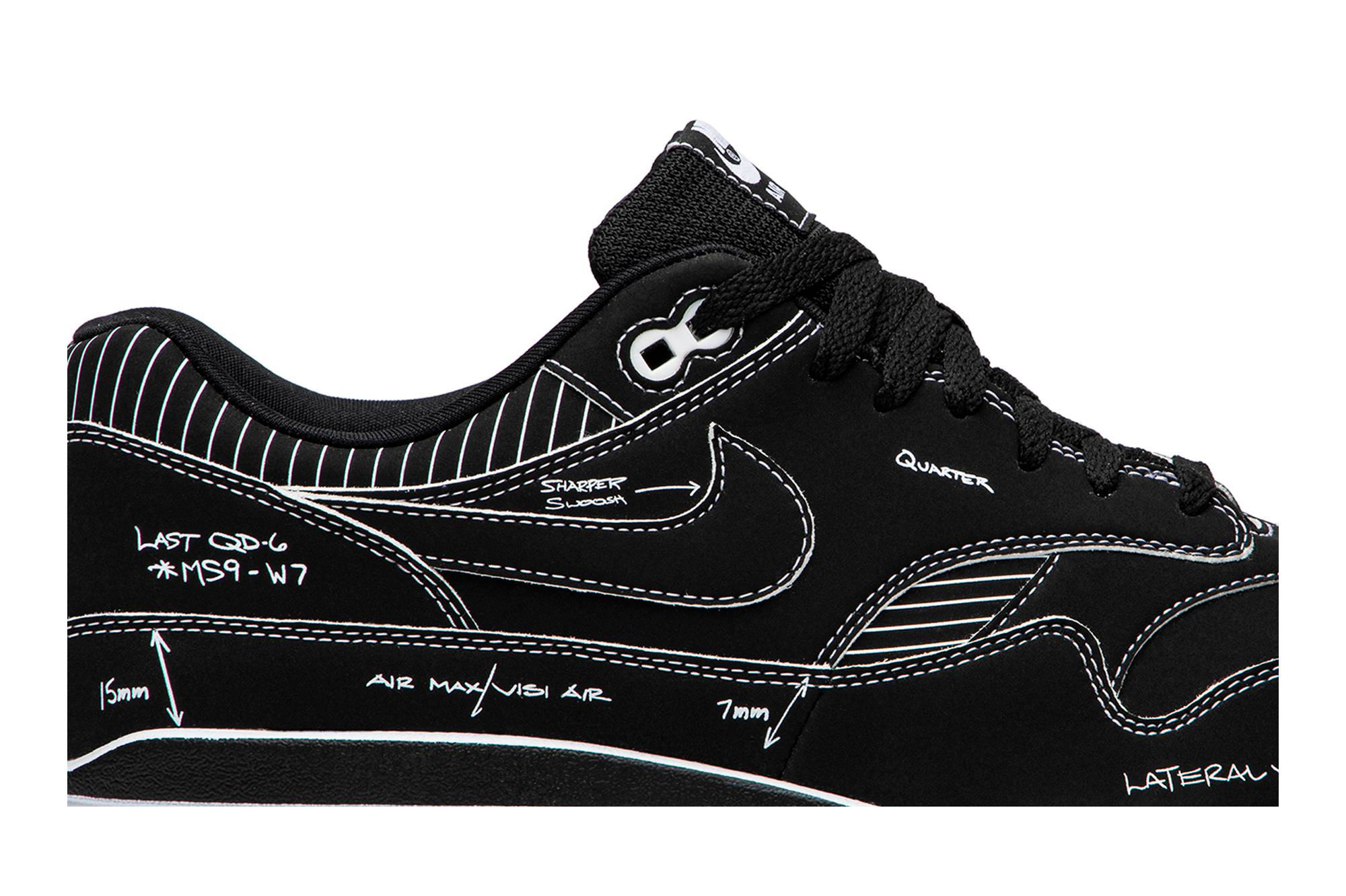 Nike Air Max 1 ‘Tinker Sketch to Shelf – Black Schematic’ CJ4286-001