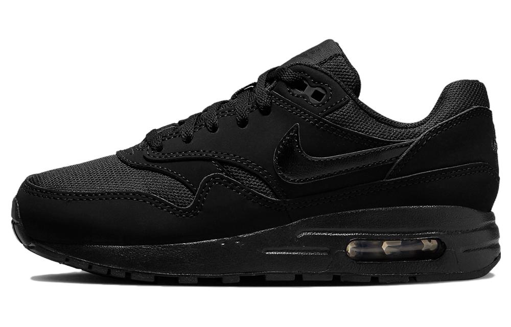 (Preschool) Nike Air Max 1 Triple Black DZ3307-001 Nicesnk