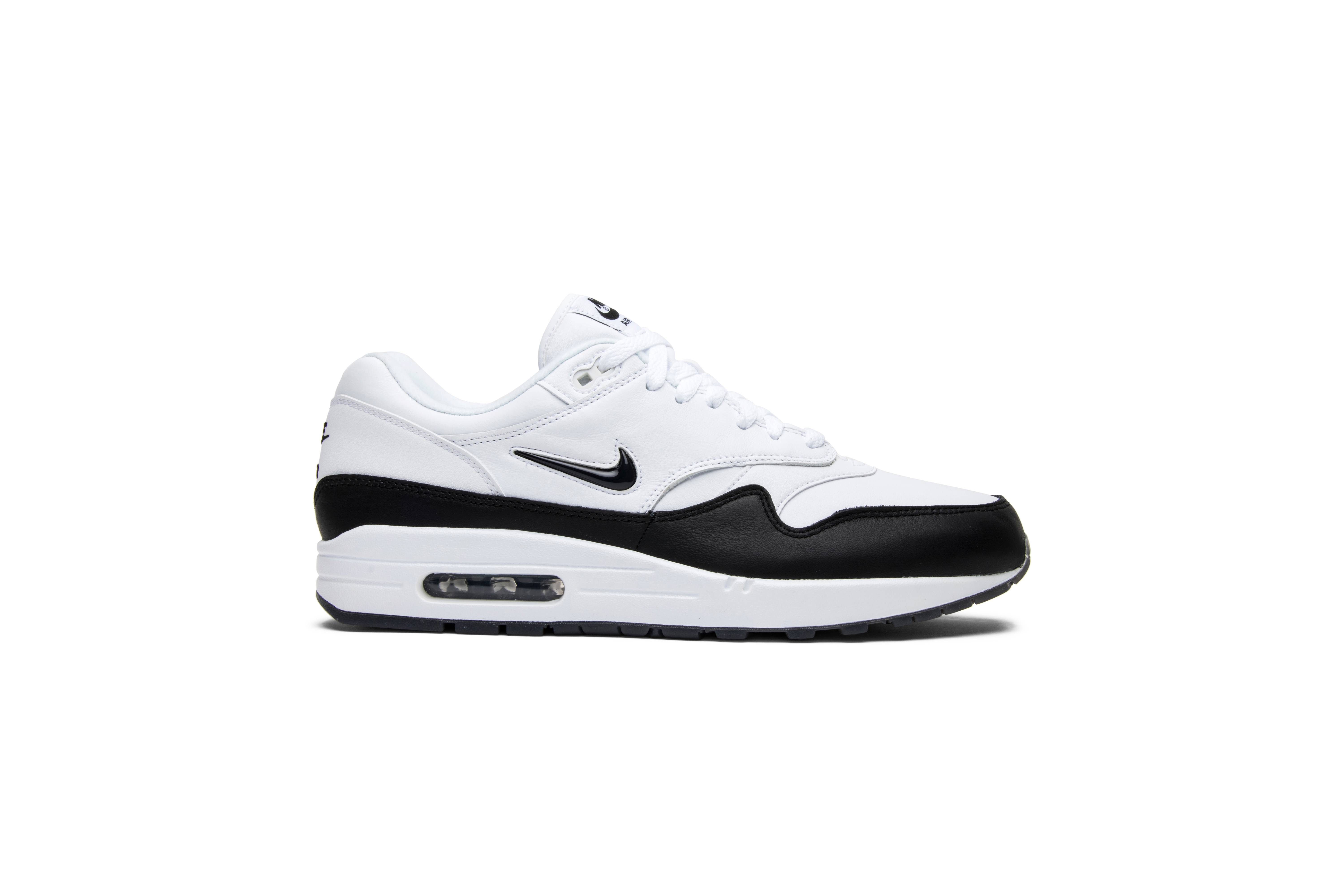 Nike Air Max 1 Premium SC Jewel Black Swoosh 918354-100 Nicesnk