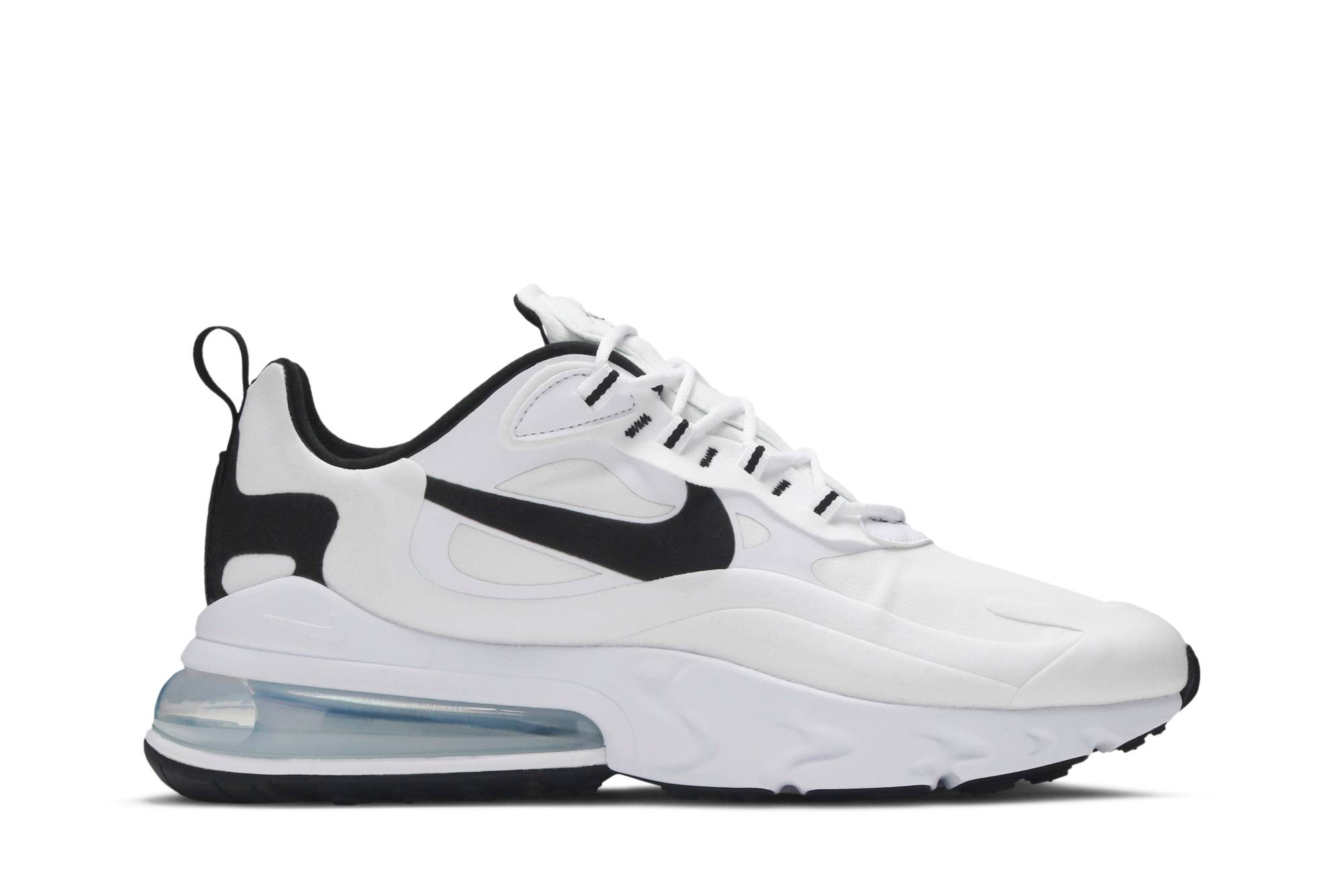 Nike Air Max 270 React White Black CT1264-102 Nicesnk