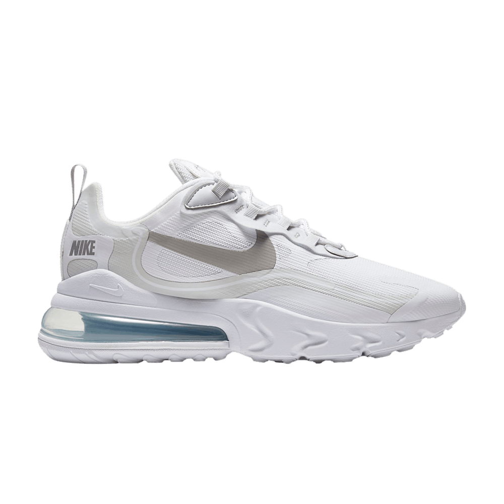 Nike Air Max 270 React White Light Smoke Grey CV1632-100 Nicesnk