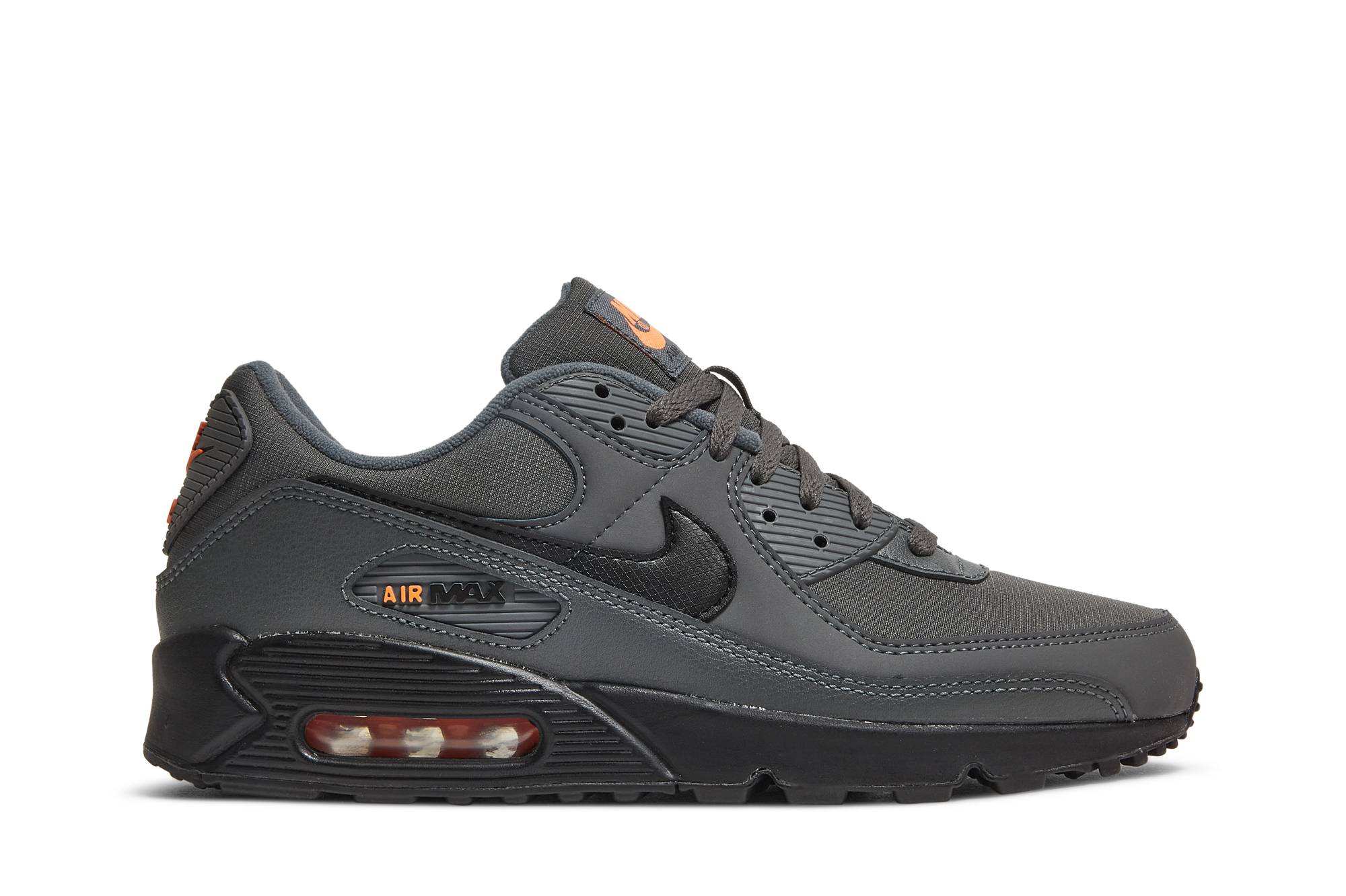 Nike Air Max 90 Iron Grey Total Orange DC4116-001 Nicesnk