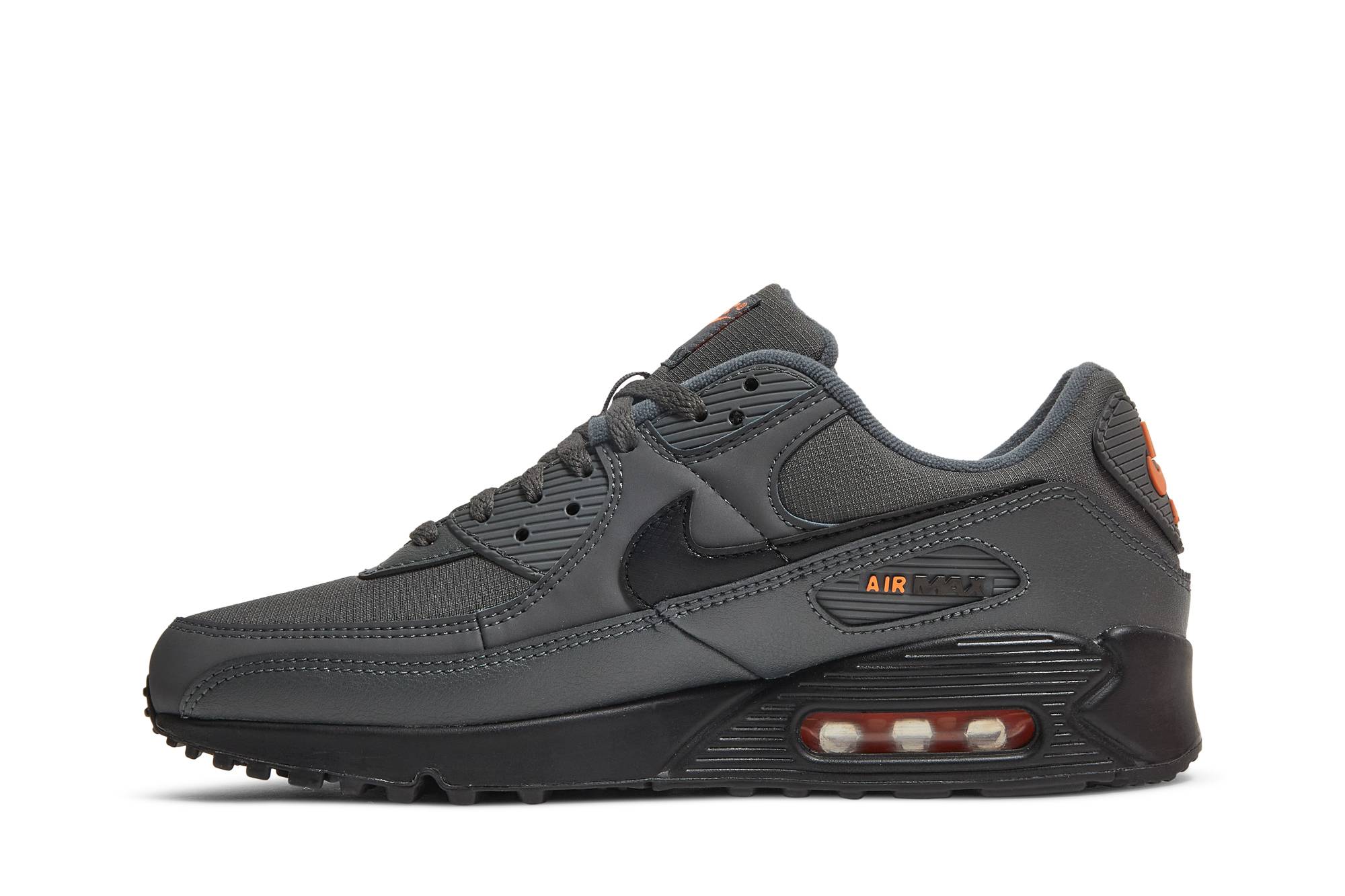 Nike Air Max 90 Iron Grey Total Orange DC4116-001 Nicesnk
