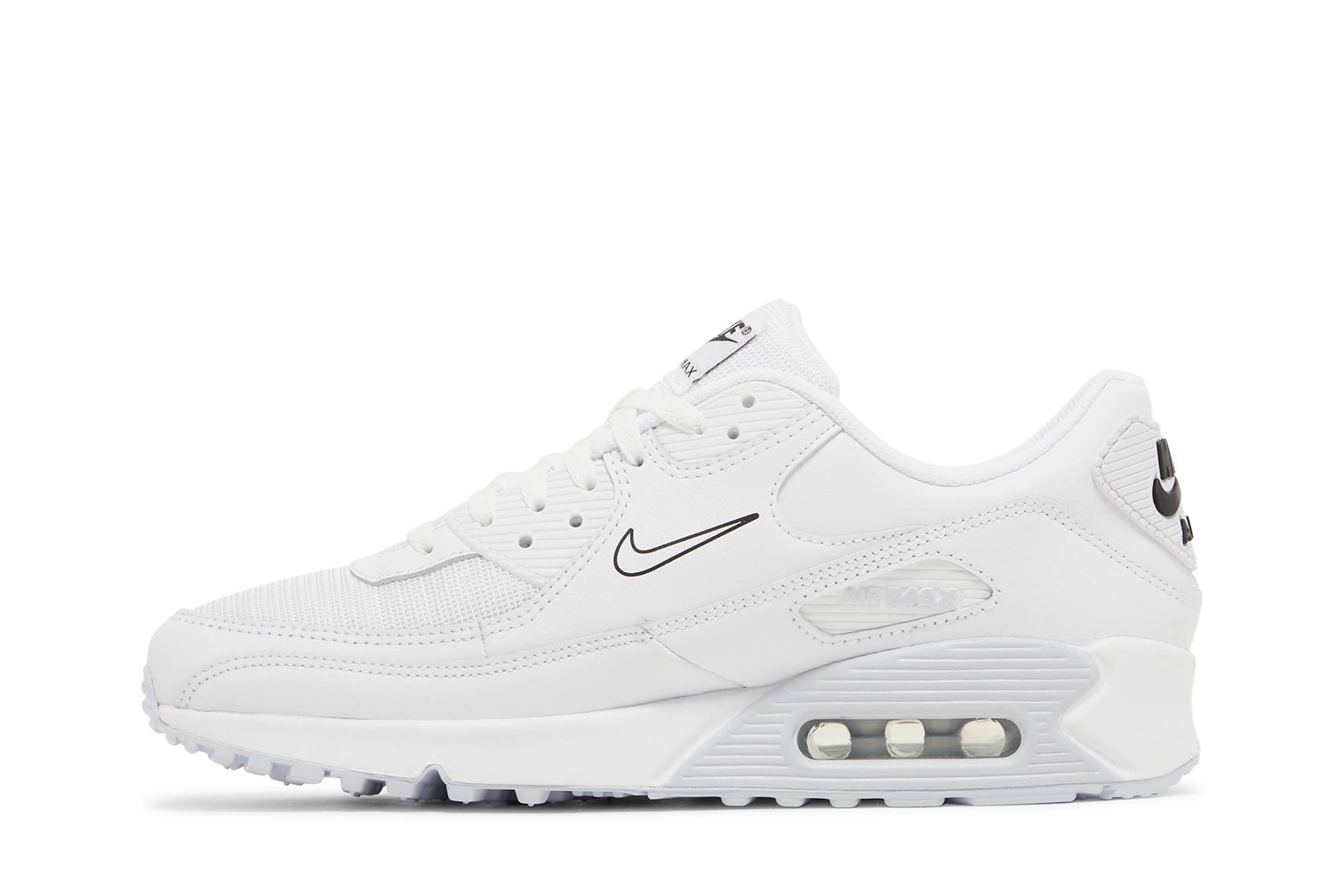 Nike Air Max 90 ‘Multi Swoosh – White Bright Crimson’ FJ4223-100