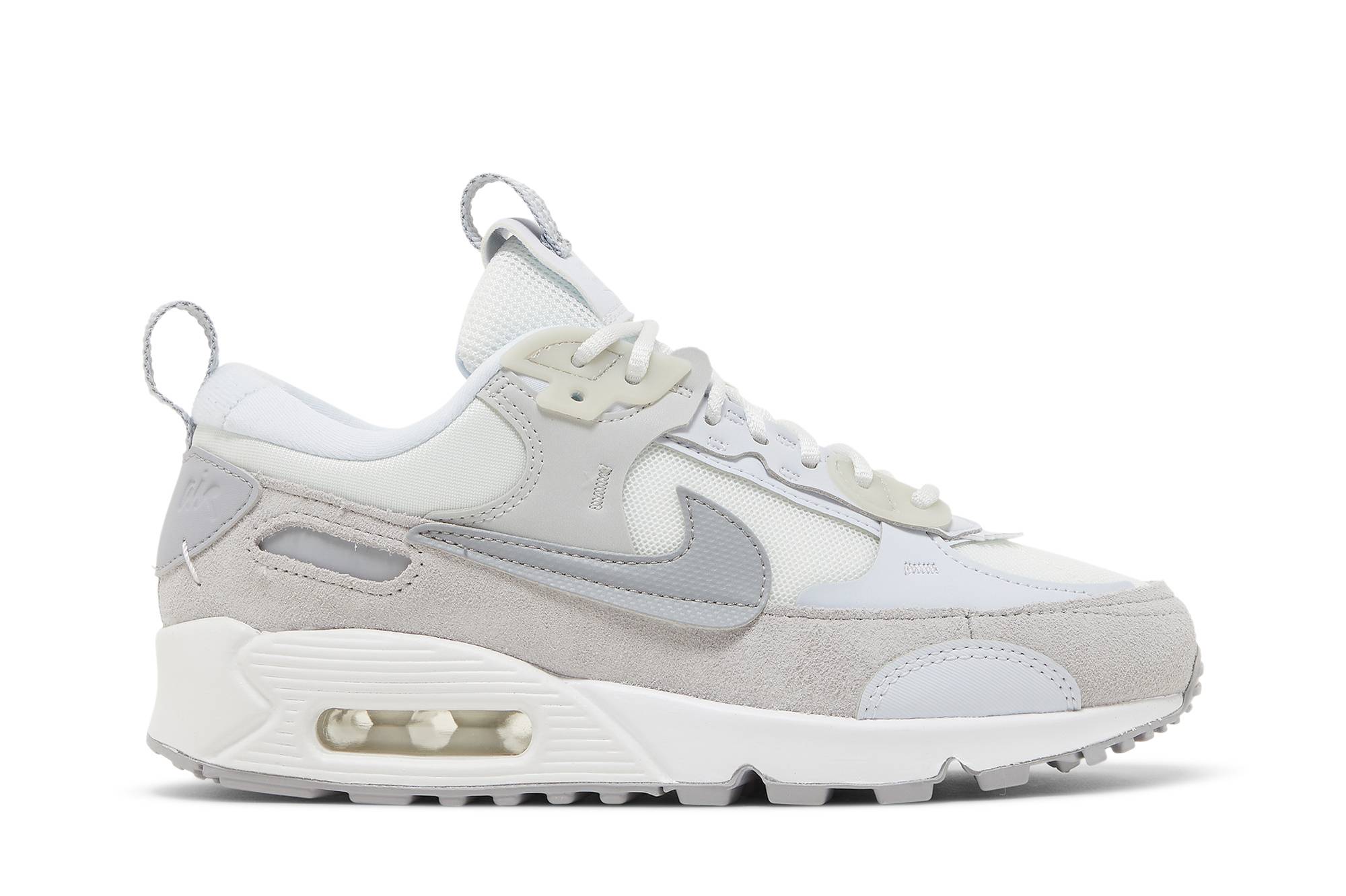(Women) Nike Air Max 90 Futura Summit White Pure Platinum DM9922-103 Nicesnk