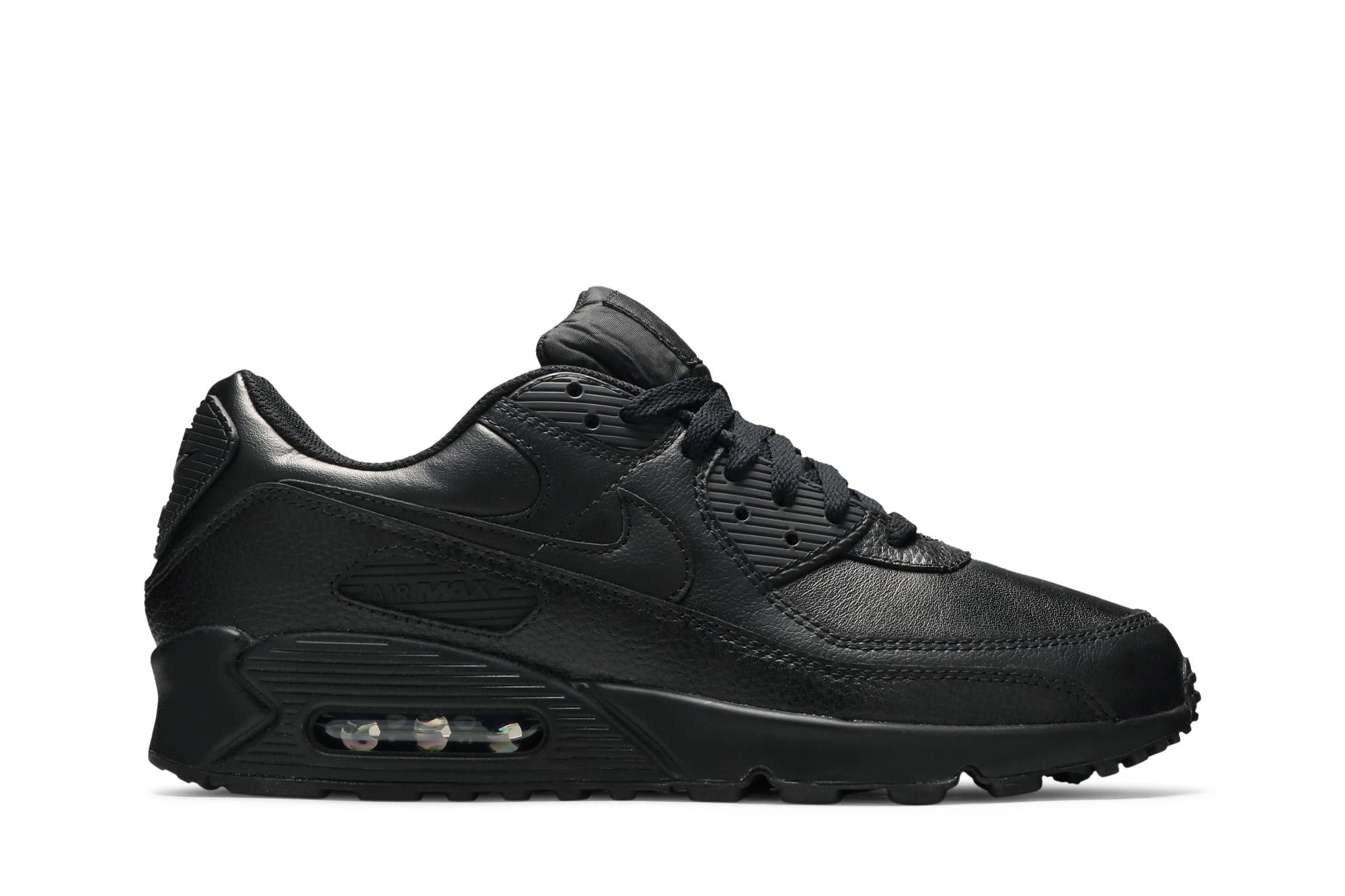 Nike Air Max 90 Leather ‘Triple Black’ (20) CZ5594-001
