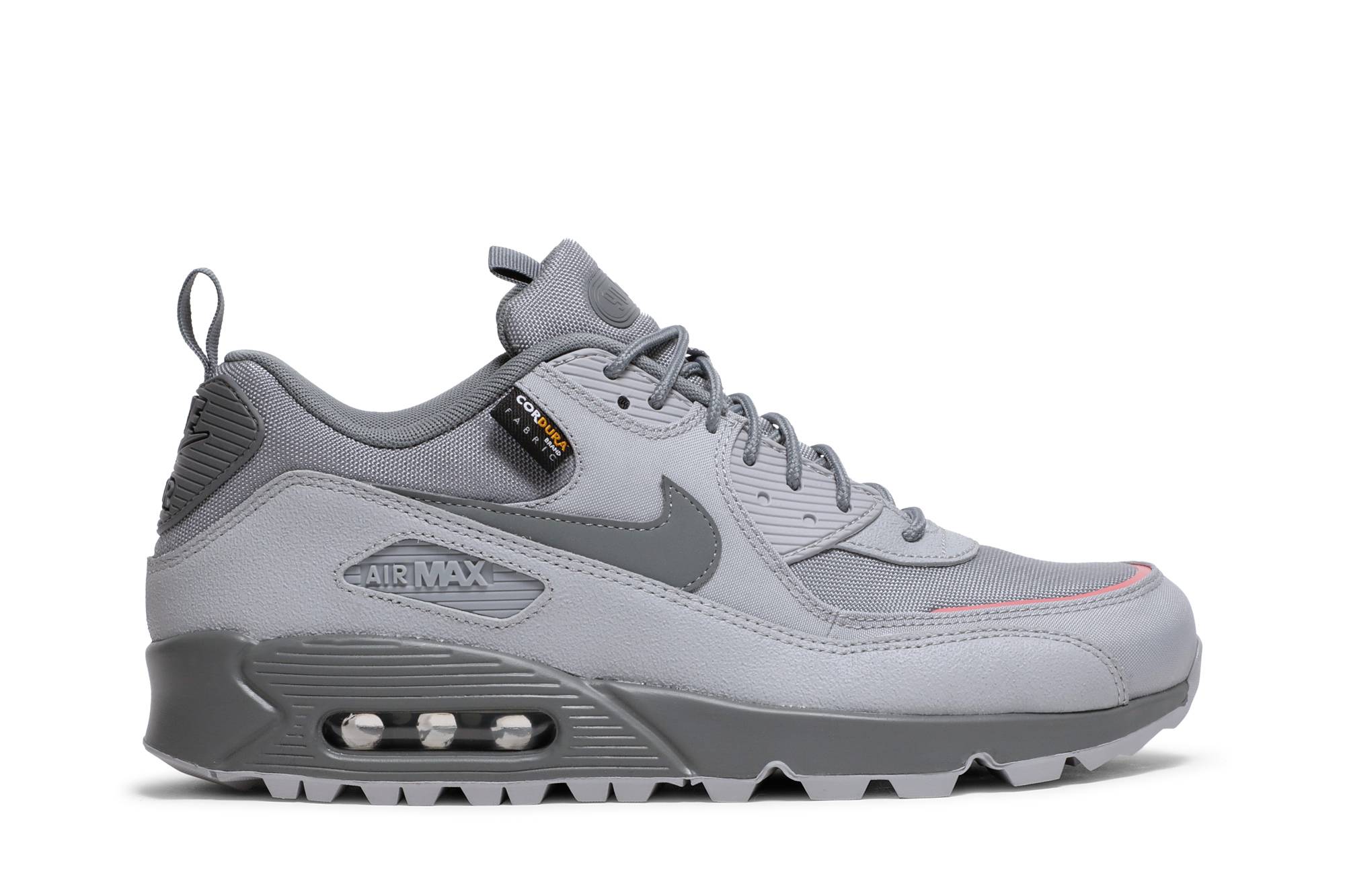 Nike Air Max 90 Surplus Wolf Grey Pink Salt DC9389-001 Nicesnk