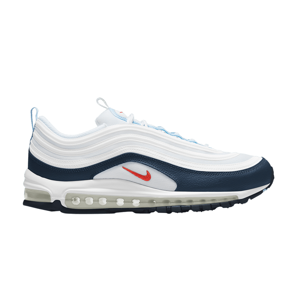 Nike Air Max 97 White Midnight Navy DM2824-100 Nicesnk