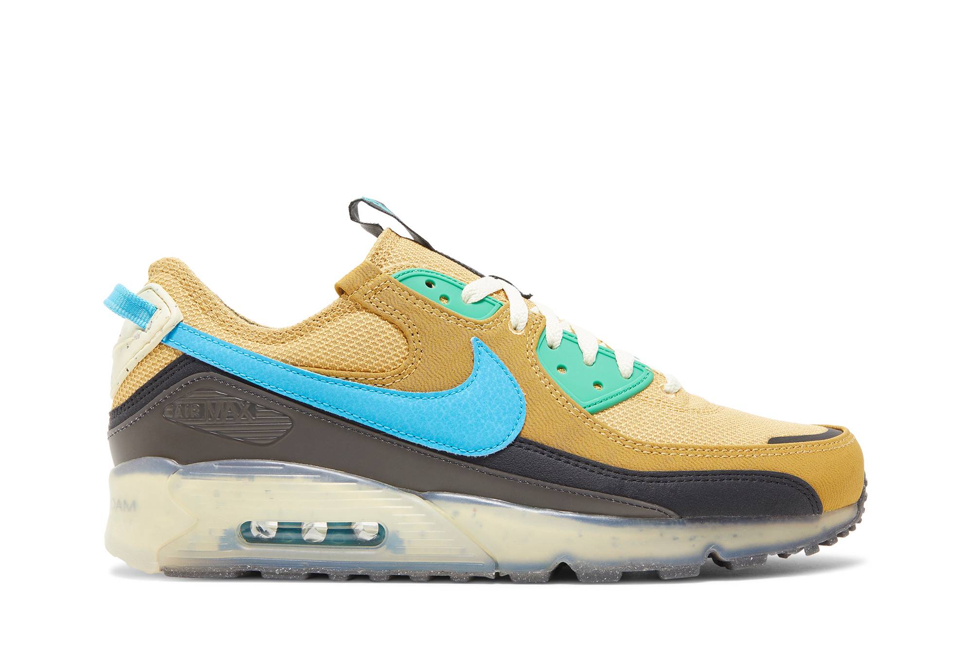 Nike Air Max Terrascape 90 Wheat Gold Stadium Green DQ3987-700 Nicesnk