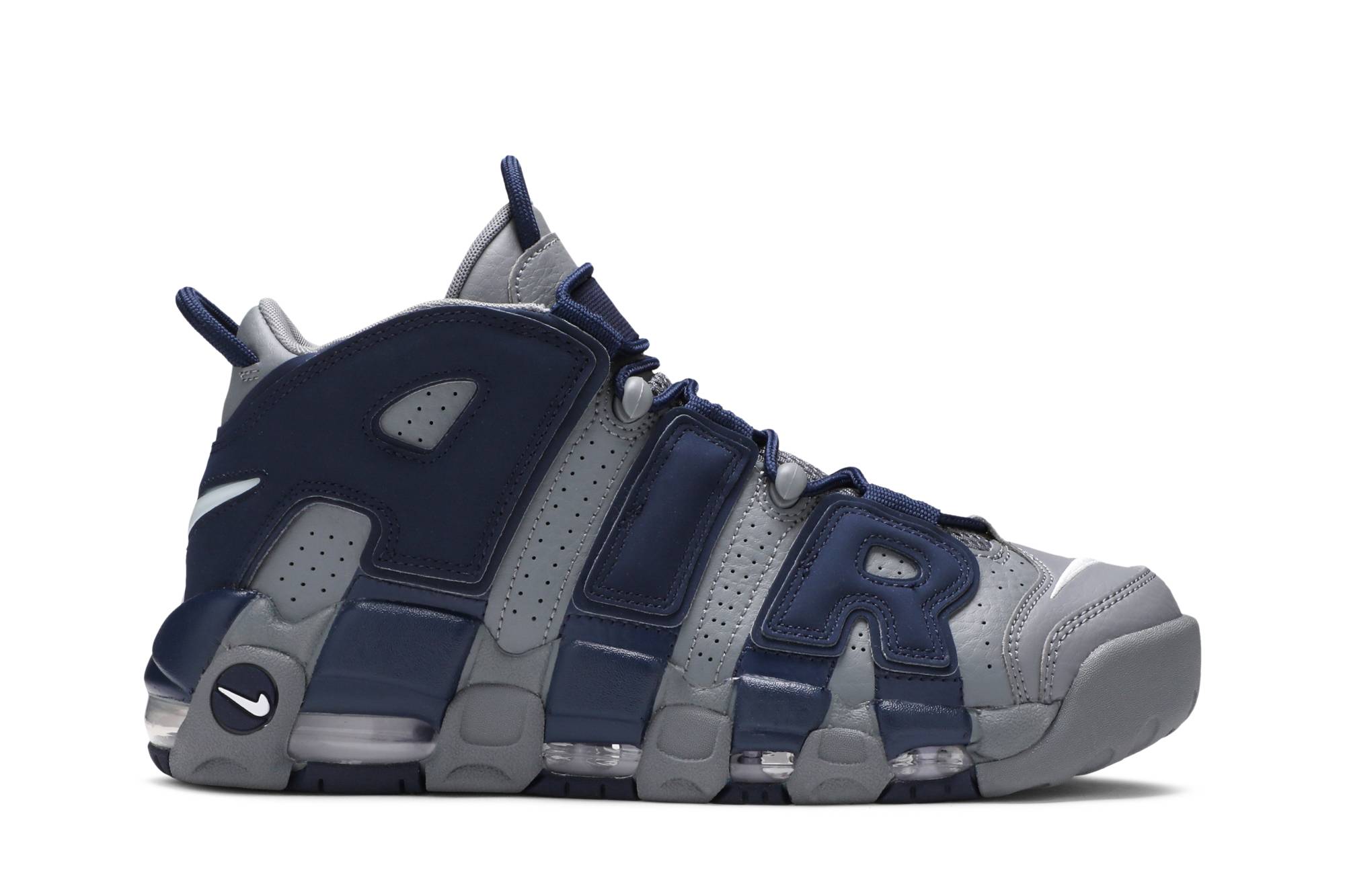 Nike Air More Uptempo Cool Grey Midnight Navy 921948-003 Nicesnk