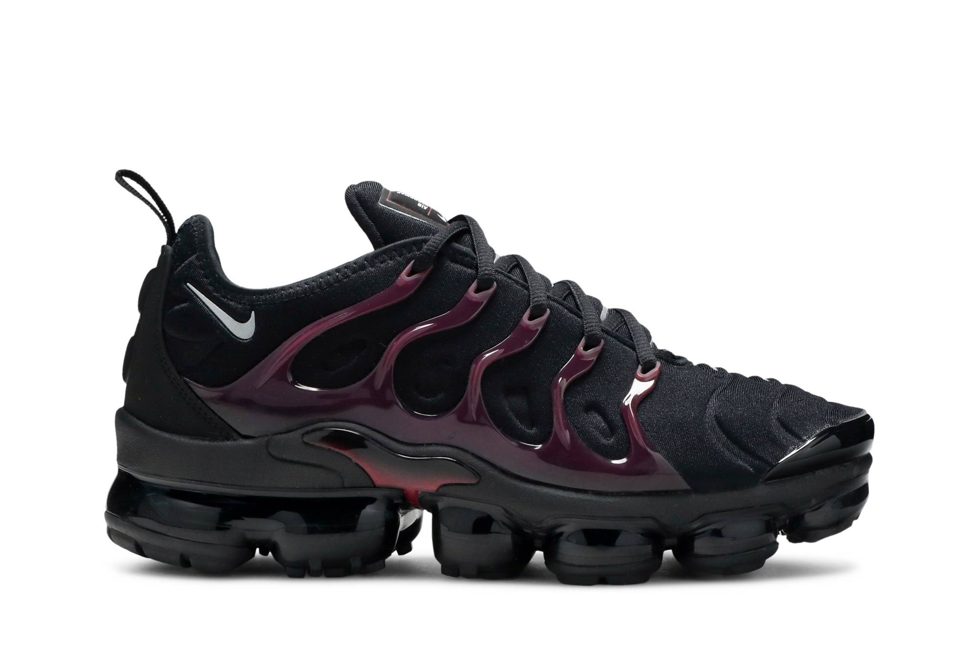 Nike Air VaporMax Plus Black Noble Red 924453-021 Nicesnk