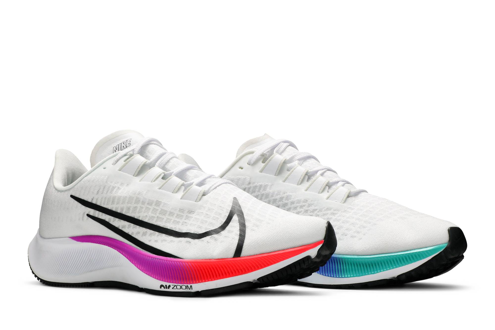 Nike Air Zoom Pegasus 37 White Multi BQ9646-103 Nicesnk