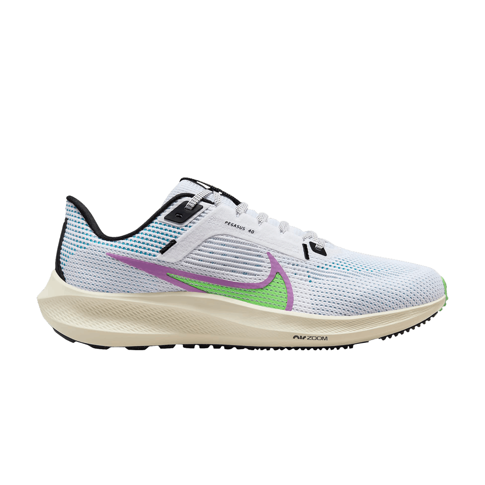Nike Air Zoom Pegasus 40 SE White Multi-Color Mismatch FJ1051-100 Nicesnk