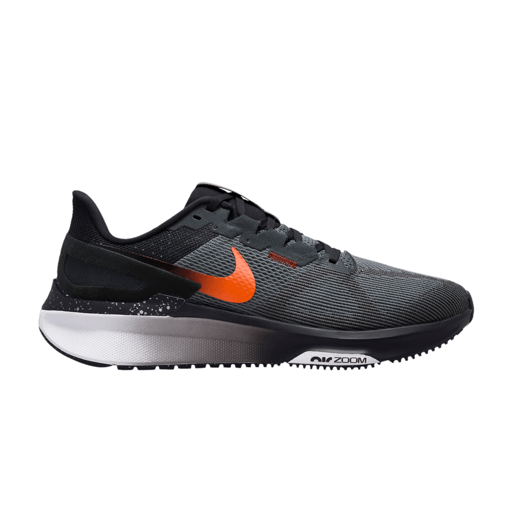 Nike Air Zoom Structure 25 Smoke Grey Safety Orange FQ8724-084 Nicesnk