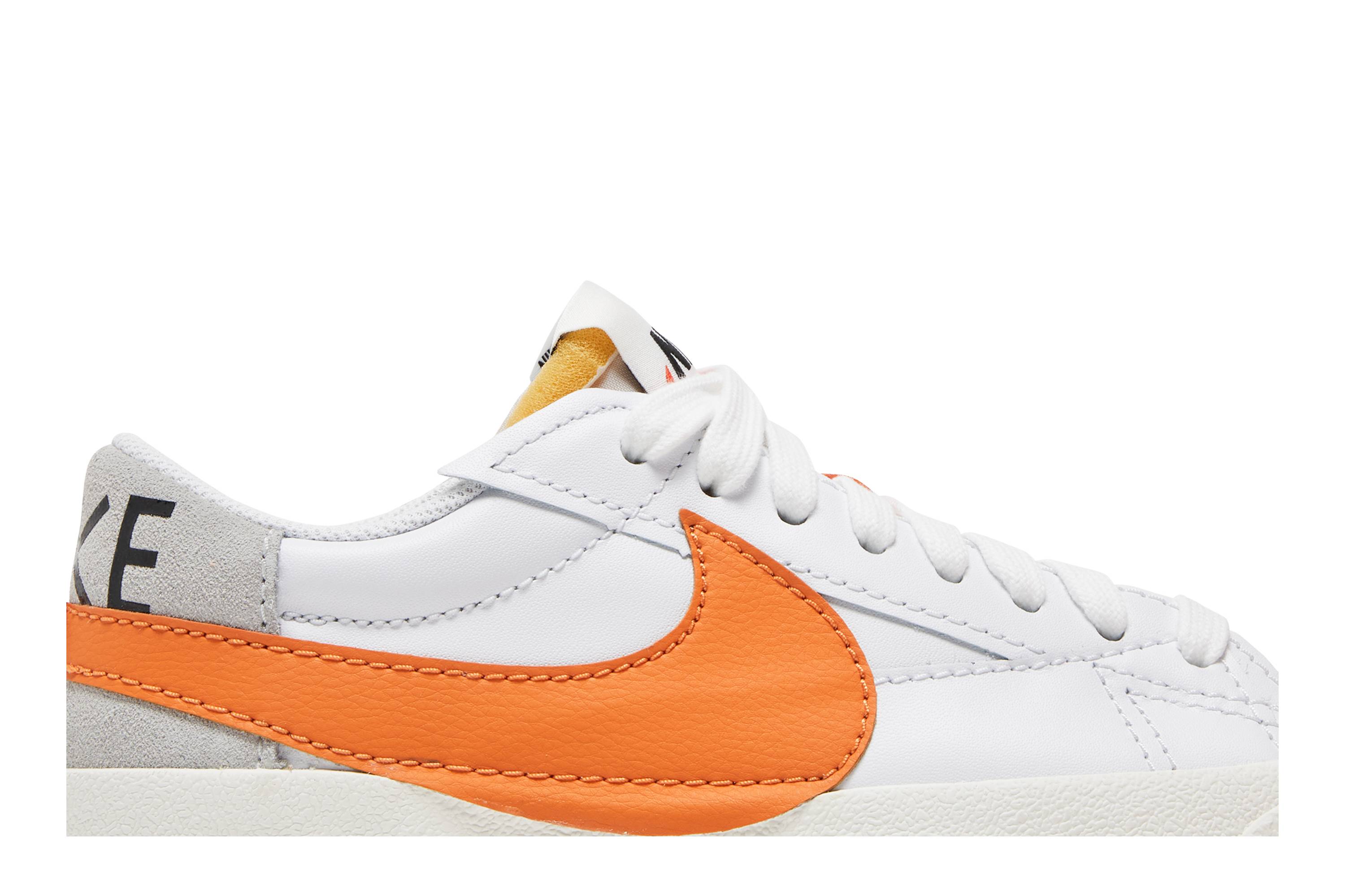 Nike Blazer Low Jumbo ‘White Orange’ DN2158-100