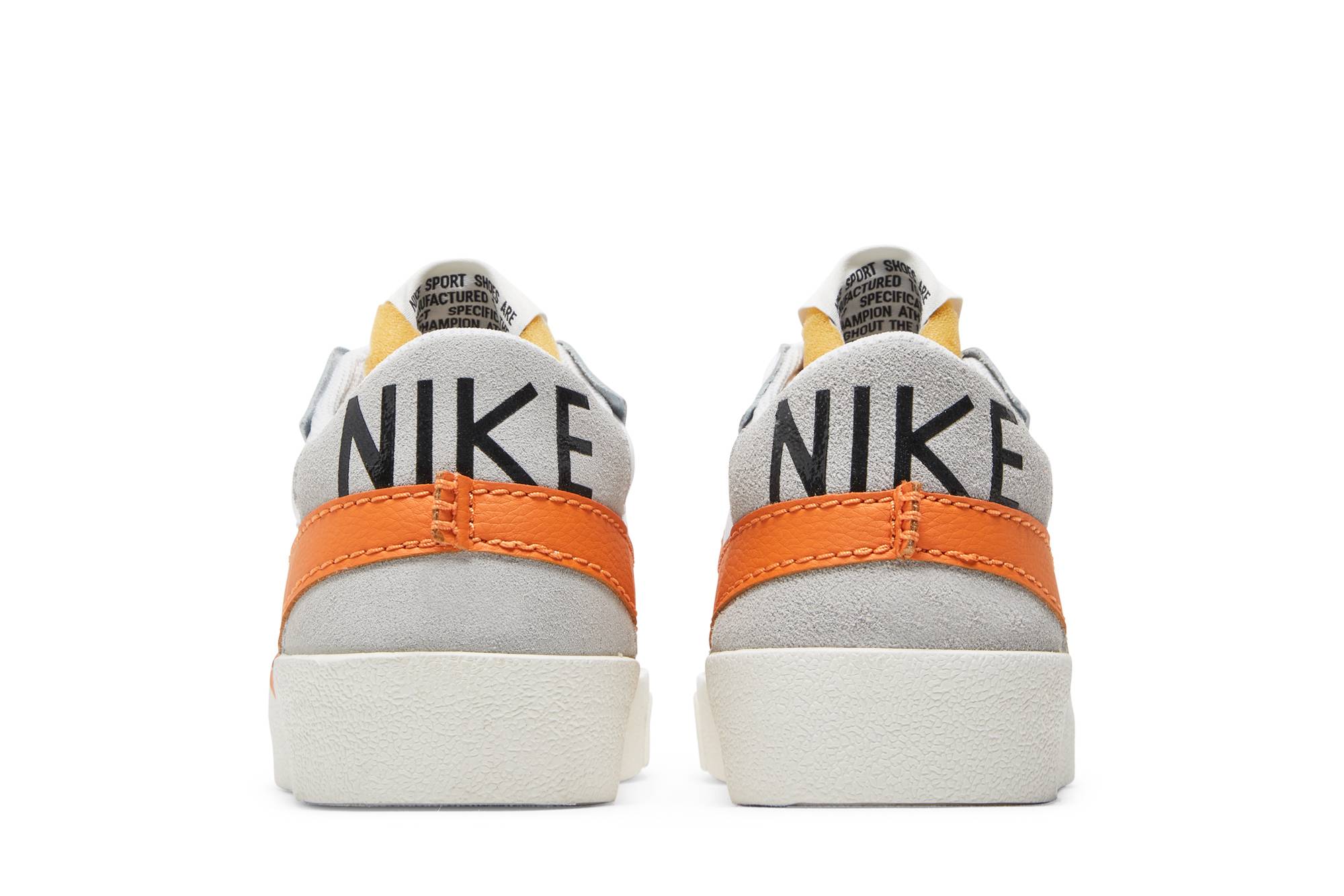 Nike Blazer Low Jumbo ‘White Orange’ DN2158-100