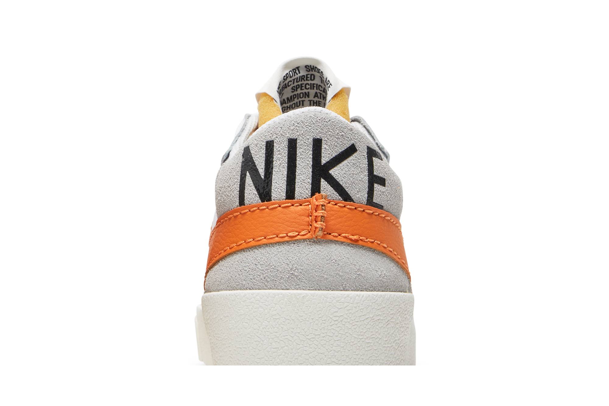 Nike Blazer Low Jumbo ‘White Orange’ DN2158-100