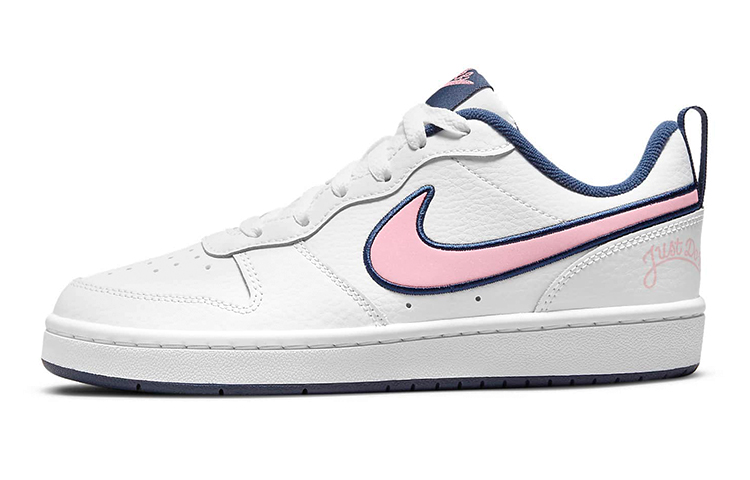(Youth) Nike Court Borough Low 2 SE1 ‘White Blue Pink’ DB3090-100