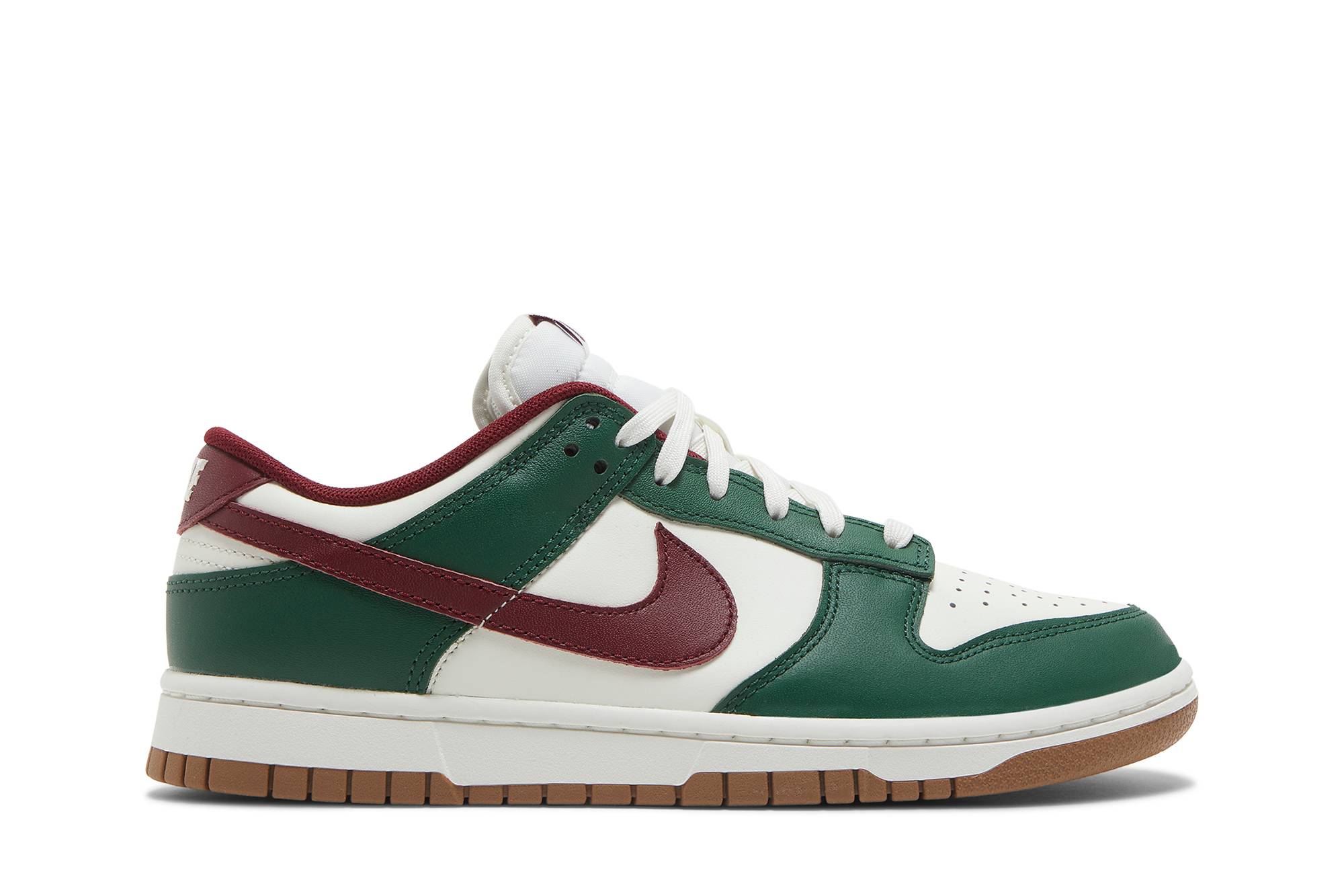 Nike Dunk Low Gorge Green Team Red FB7160-161 Nicesnk