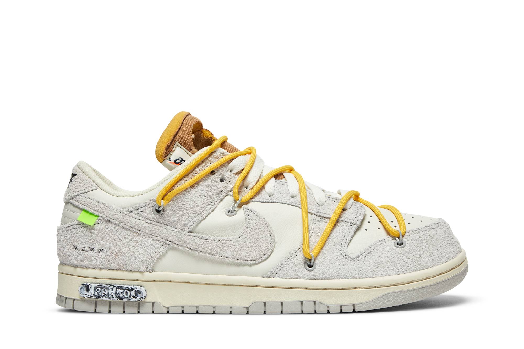 Nike Dunk Low Off-White Lot 39 DJ0950-109 Nicesnk