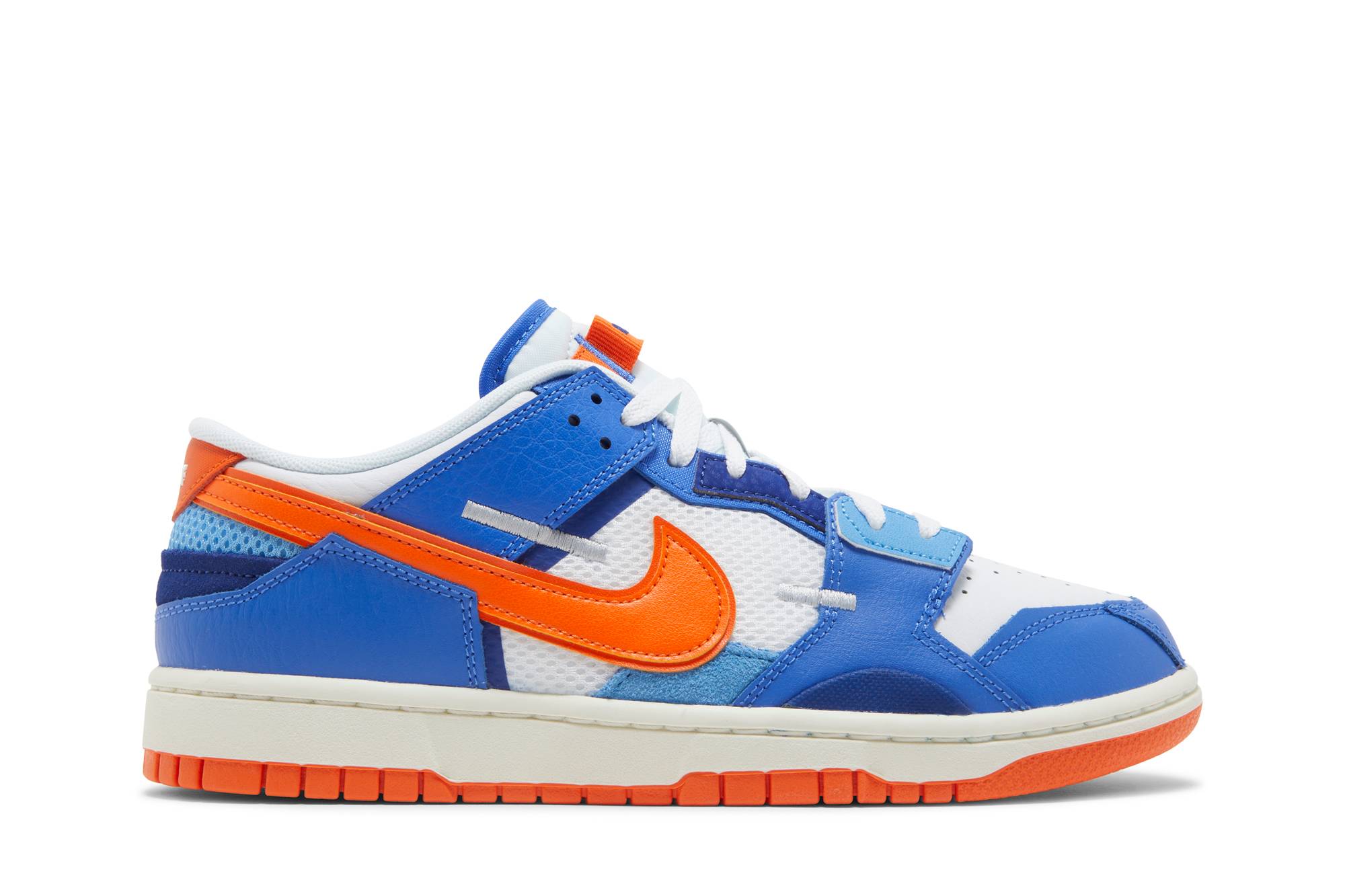 Nike Dunk Low Scrap Knicks DM0128-100 Nicesnk