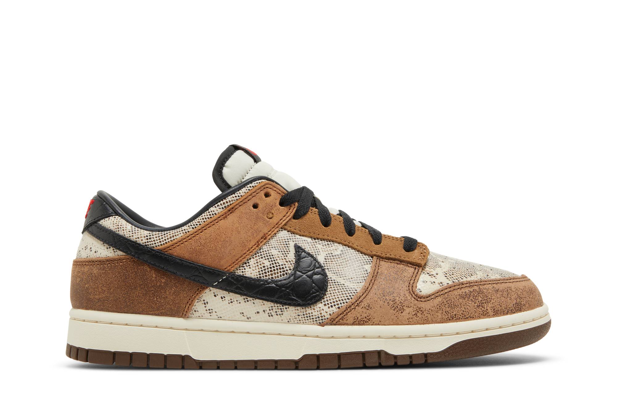 Nike Dunk Low Premium Brown Snakeskin FJ5434-120 Nicesnk