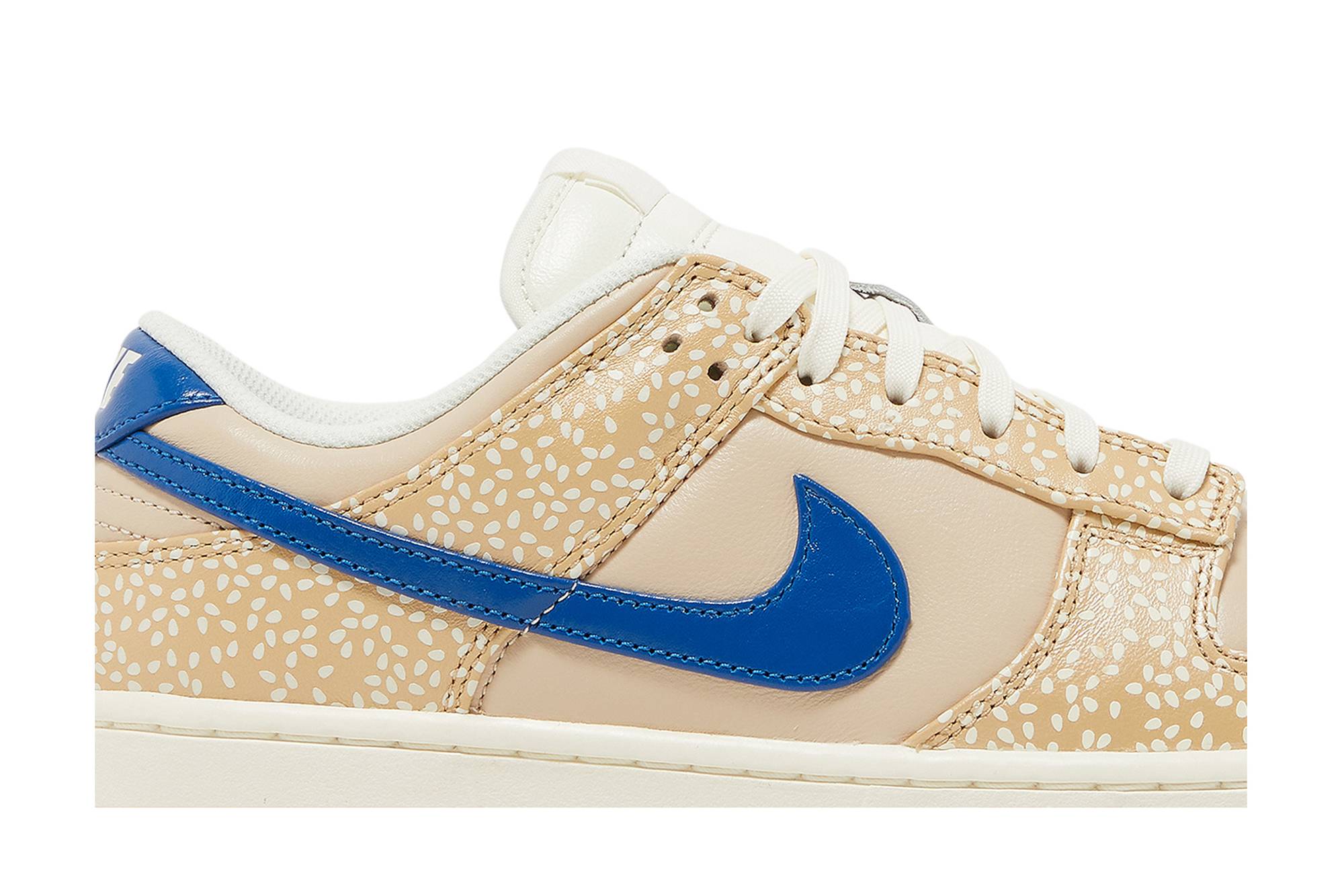 Nike Dunk Low PRM Sesame/Blue Swoosh DZ4853-200 Nicesnk