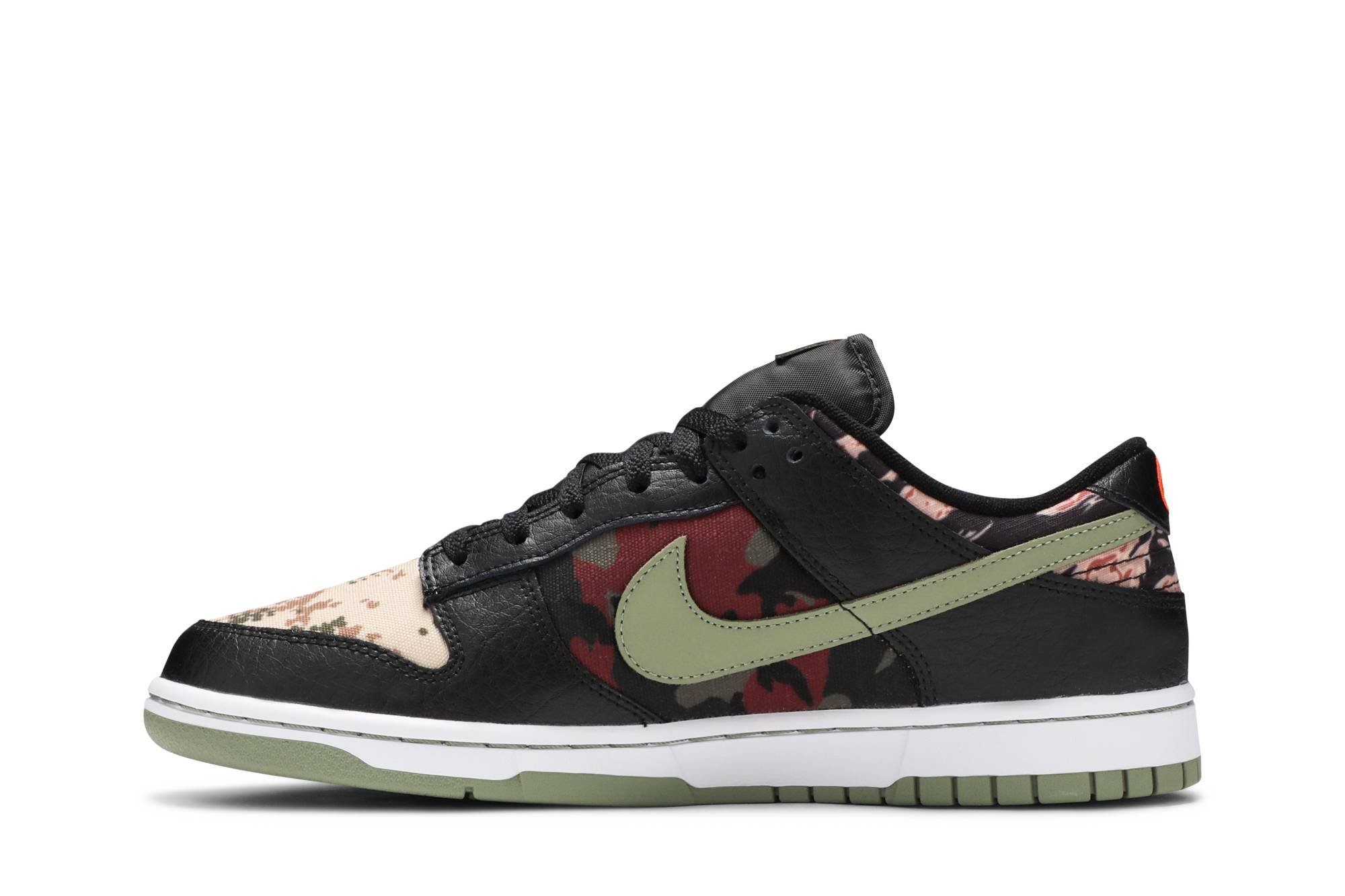 Nike Dunk Low SE Black Multi-Camo DH0957-001 Nicesnk