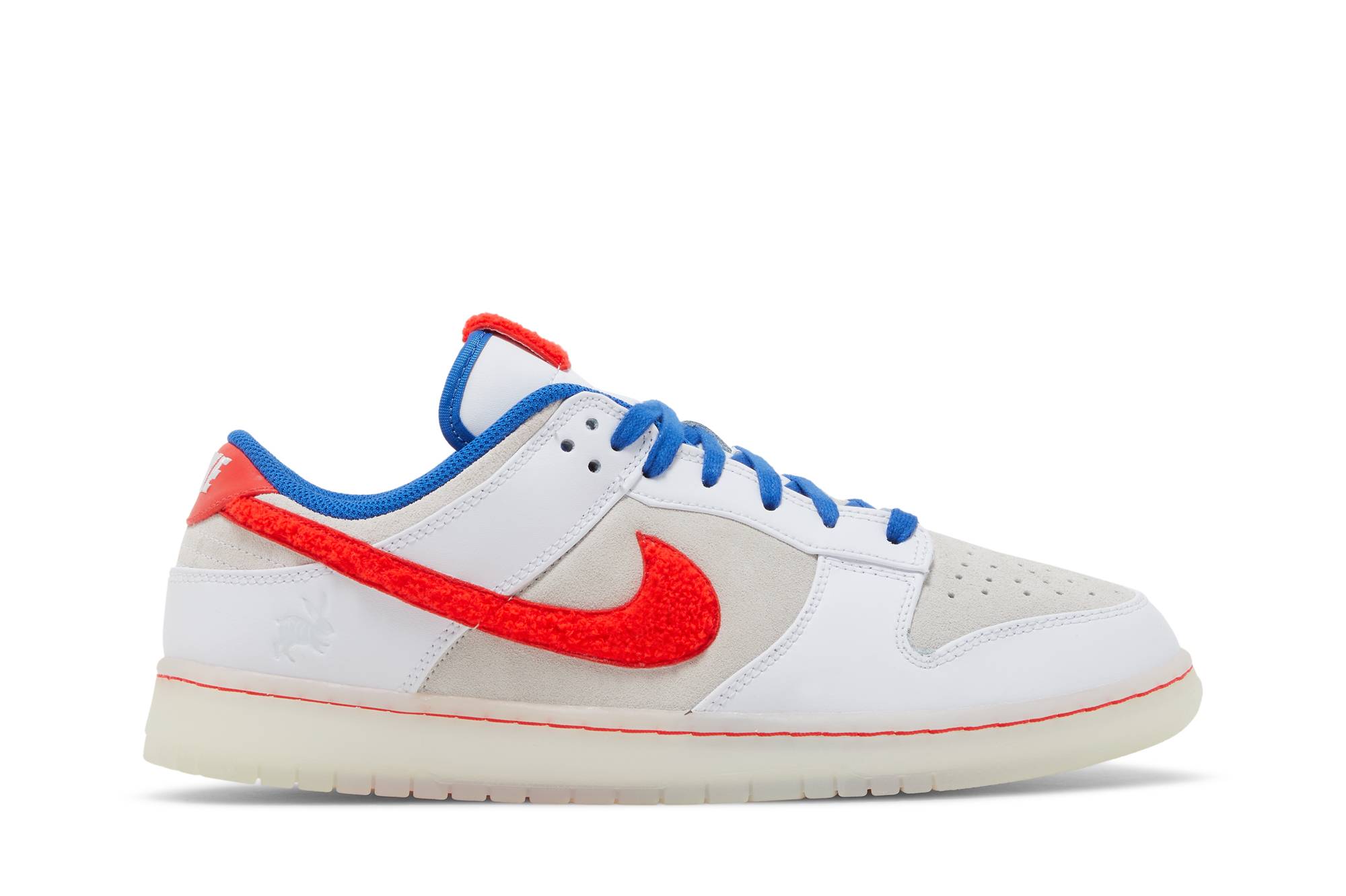 Nike Dunk Low Year of the Rabbit White/Crimson-Varsity Royal FD4203-161 Nicesnk