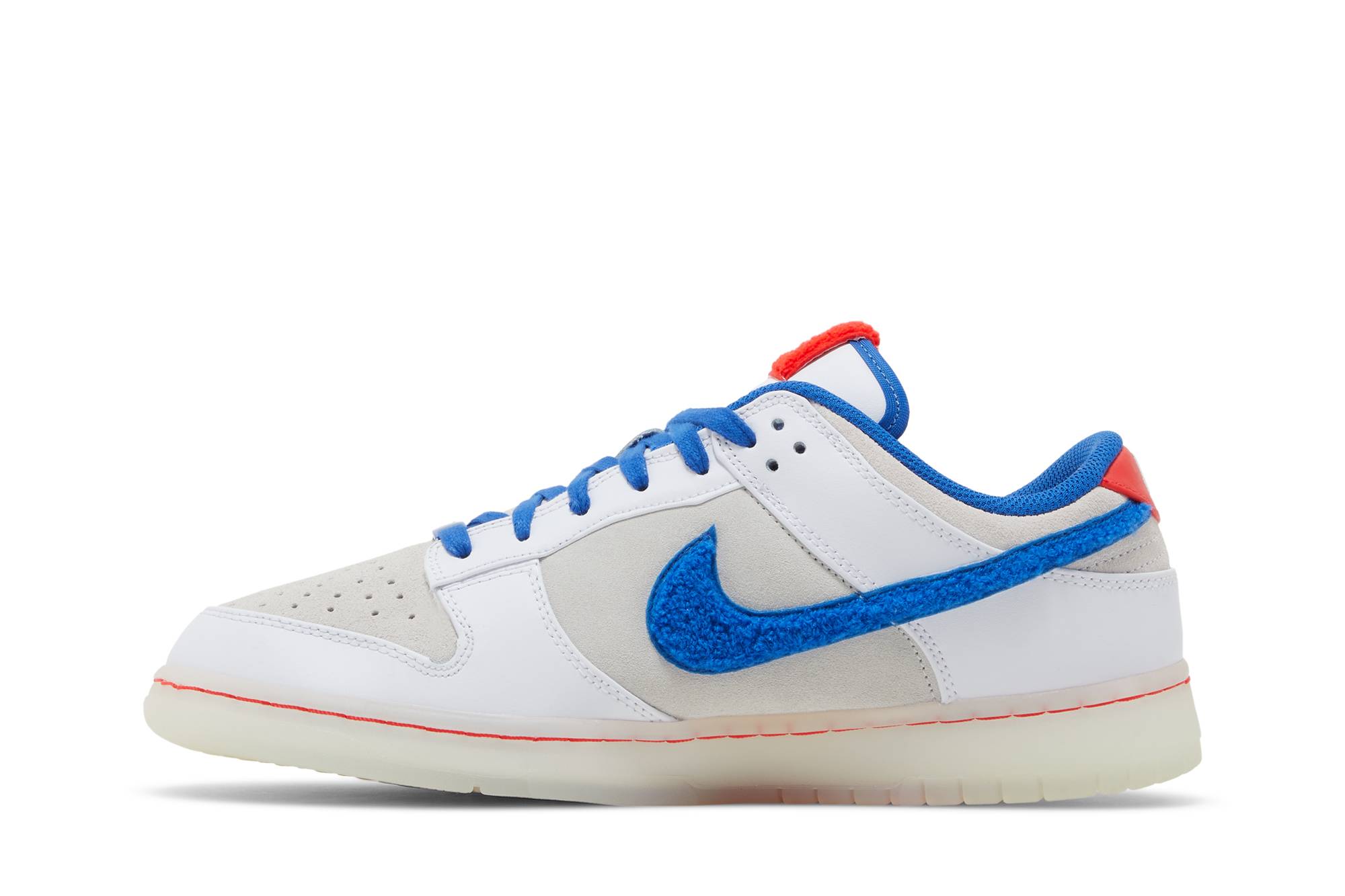 Nike Dunk Low Year of the Rabbit White/Crimson-Varsity Royal FD4203-161 Nicesnk