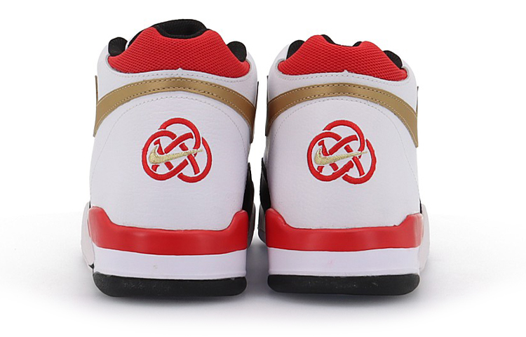 Nike Flight Legacy Shoes White/Golden/Red DD8493-169