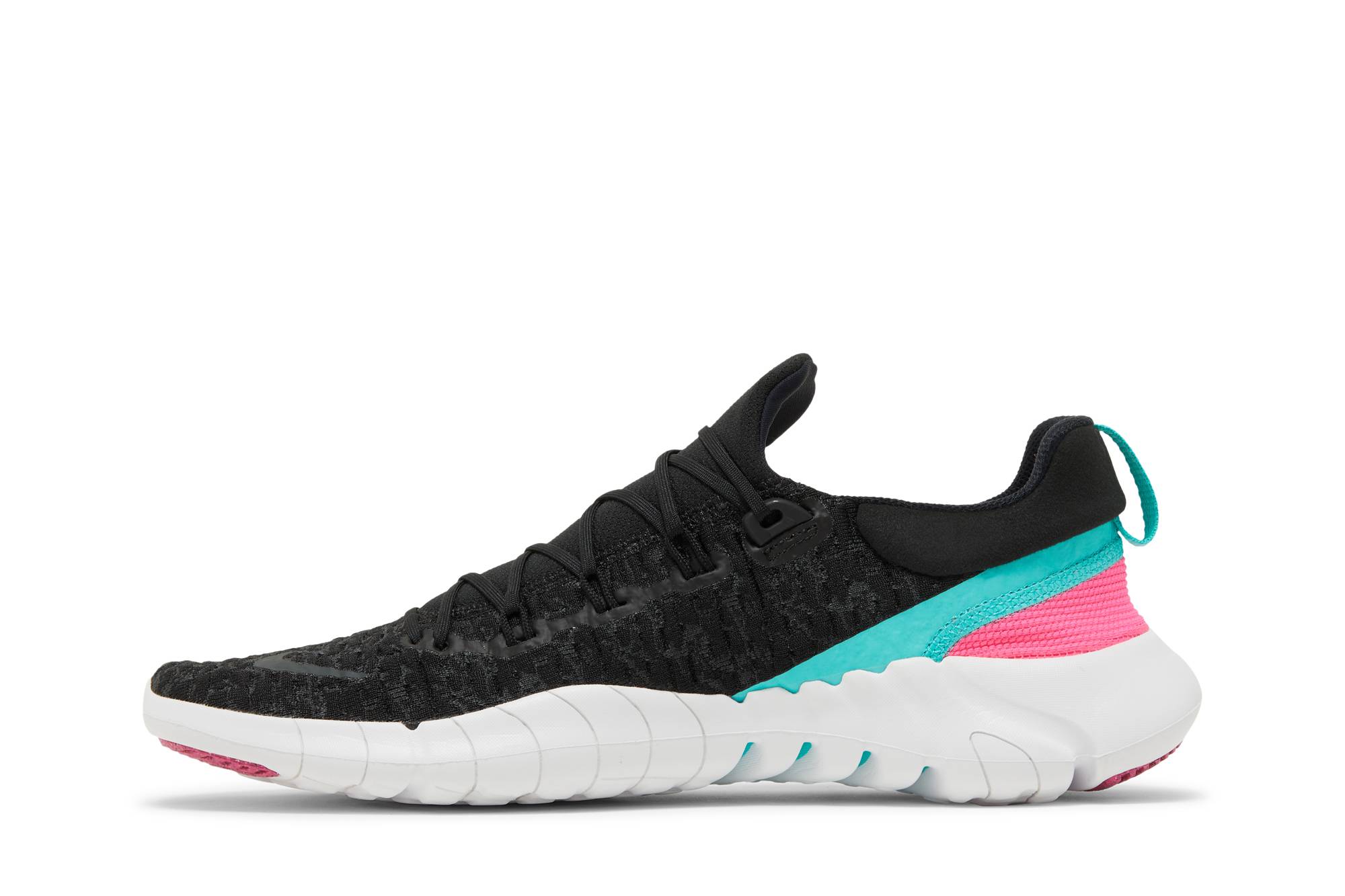 Nike Free Run 5.0 Black Dynamic Turquoise CZ1884-005 Nicesnk