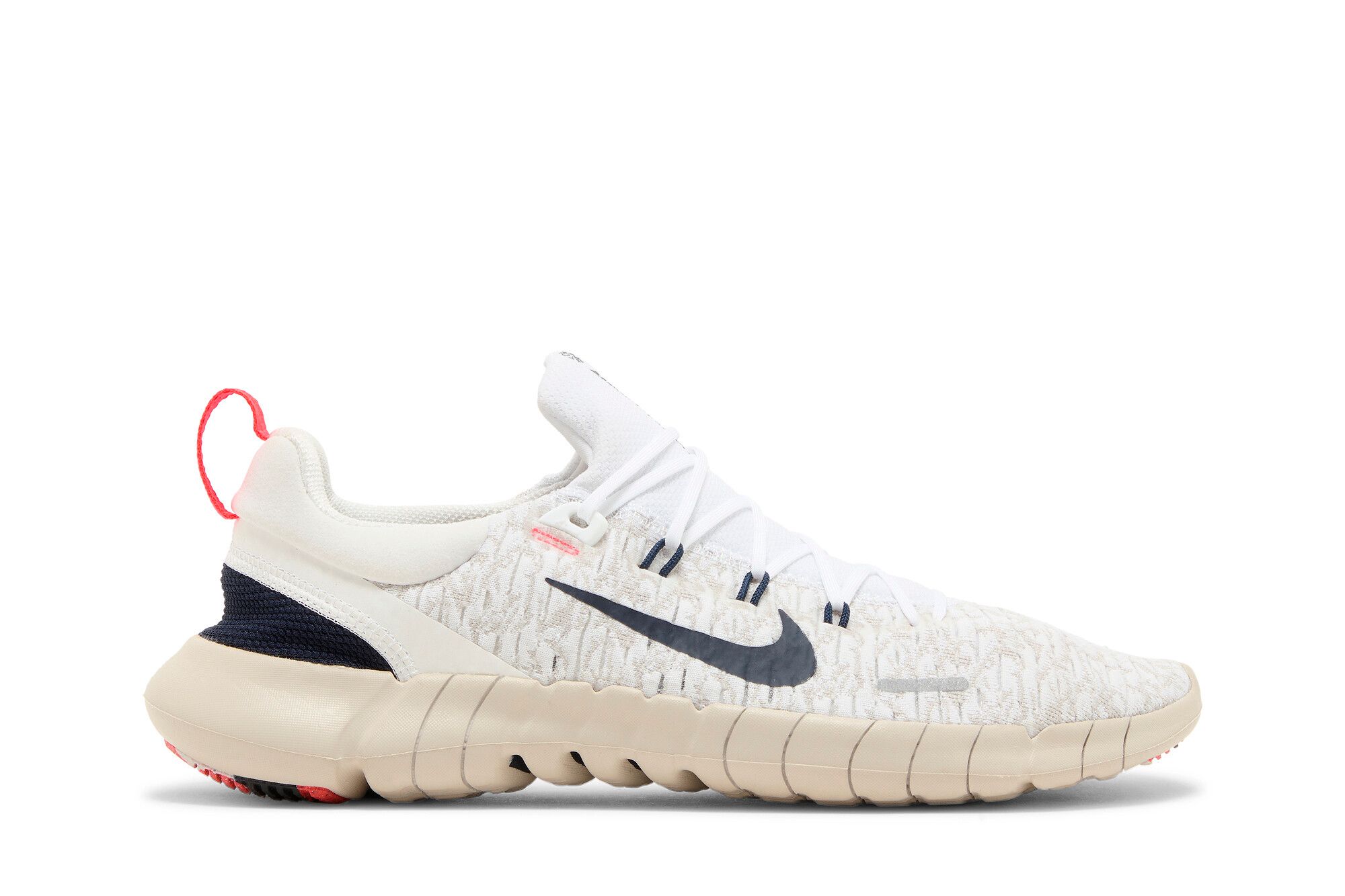 Nike Free Run 5.0 White Obsidian CZ1884-103 Nicesnk