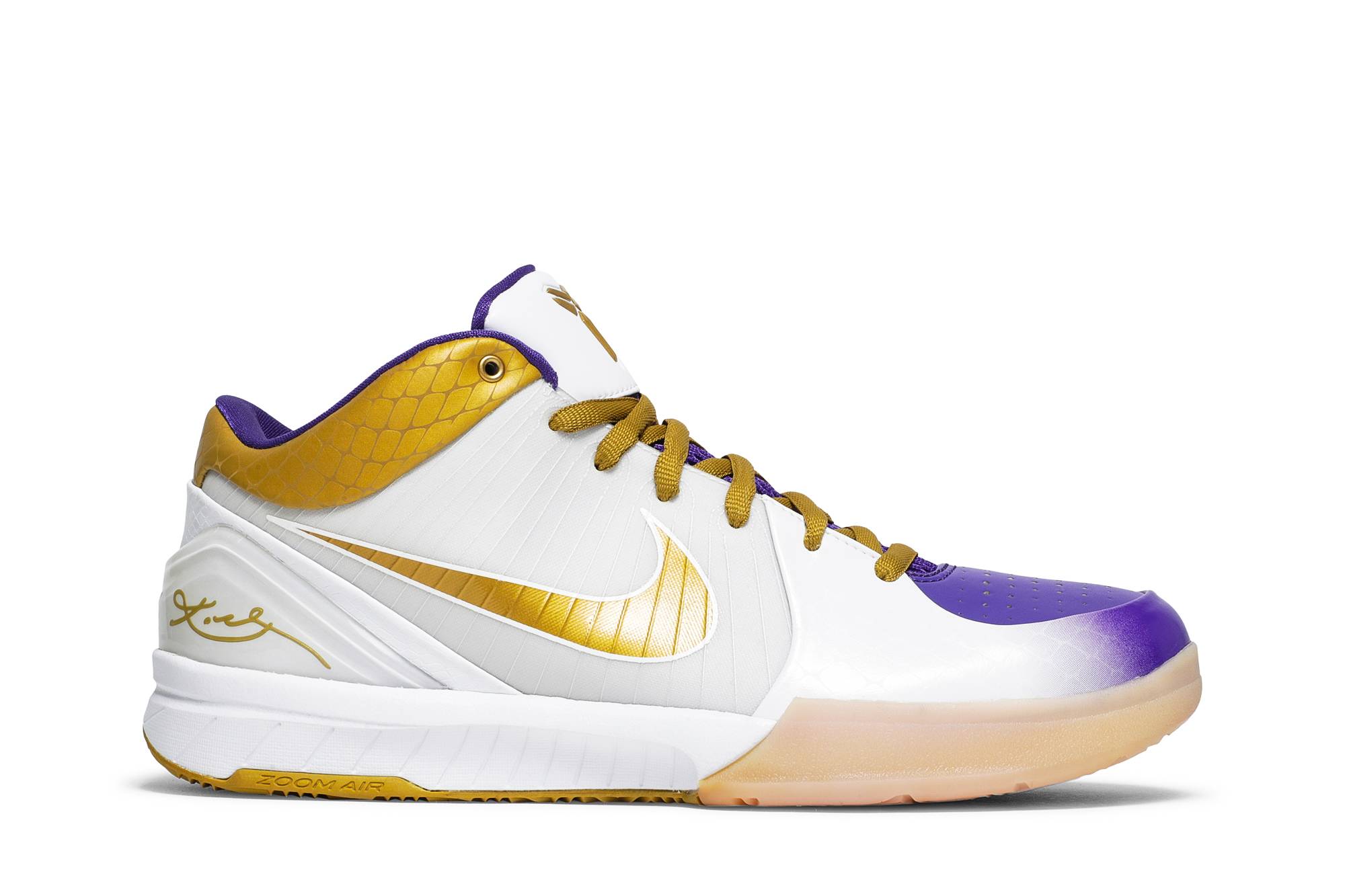 Nike Kobe 4 MLK Gold 344335-171 Nicesnk