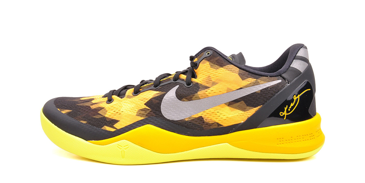 Nike Kobe 8 XDR Black Yellow 555286-077 Nicesnk