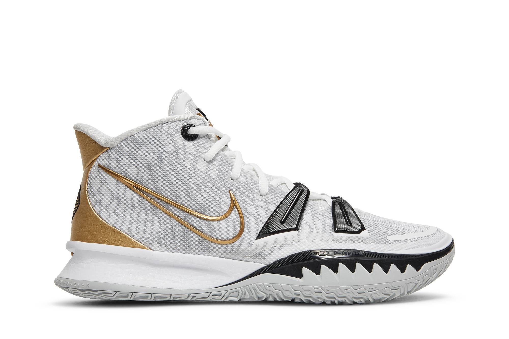 Nike Kyrie 7 EP White Metallic Gold CQ9327-101 Nicesnk