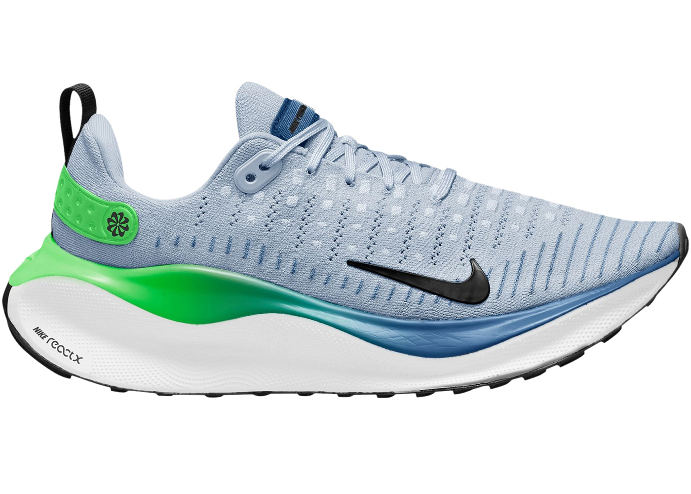 Nike ReactX Infinity Run 4 Light Armory Blue Green DR2665-402 Nicesnk