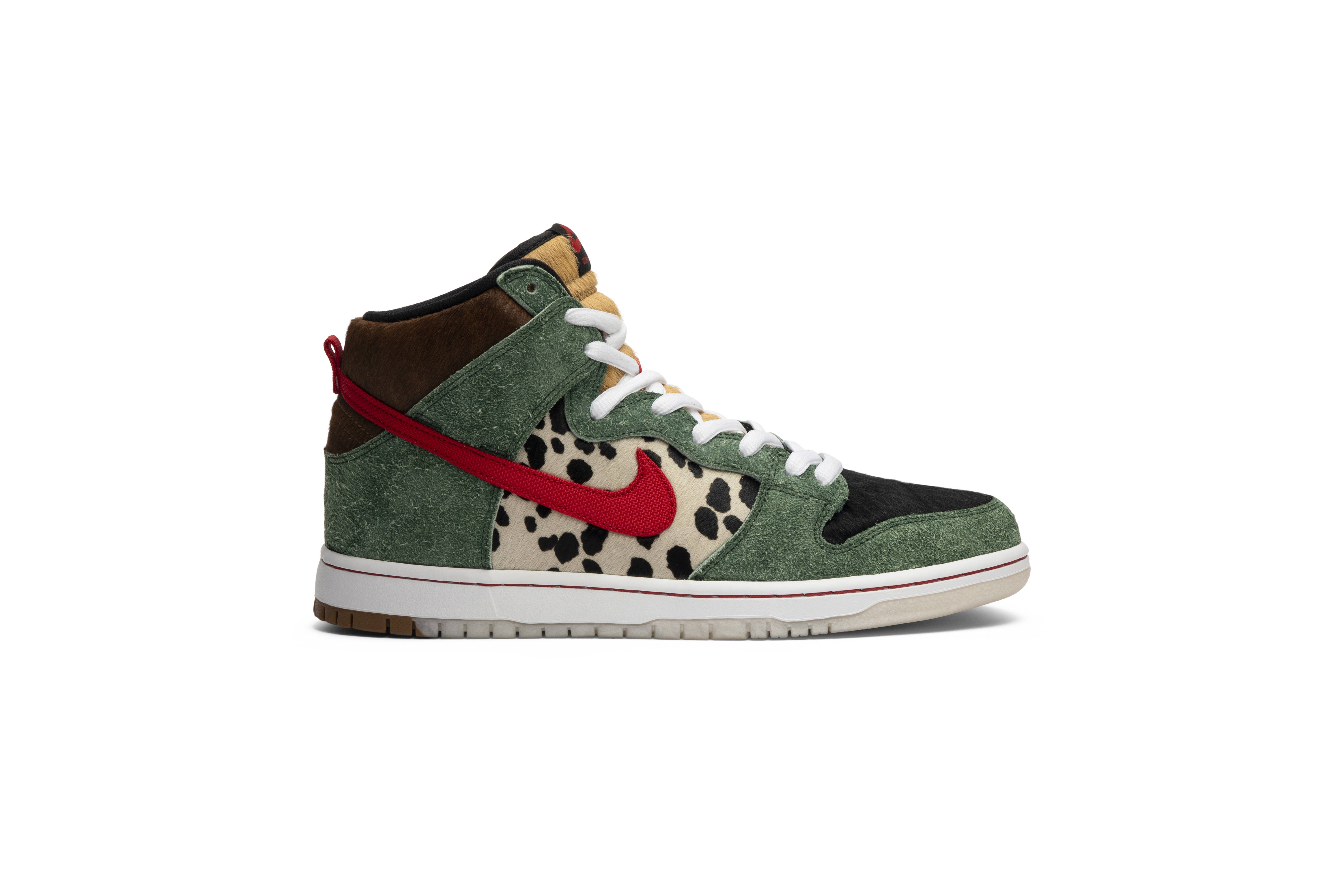 Nike SB Dunk High ‘Walk The Dog’ [also worn by Wang Yibo] BQ6827-300