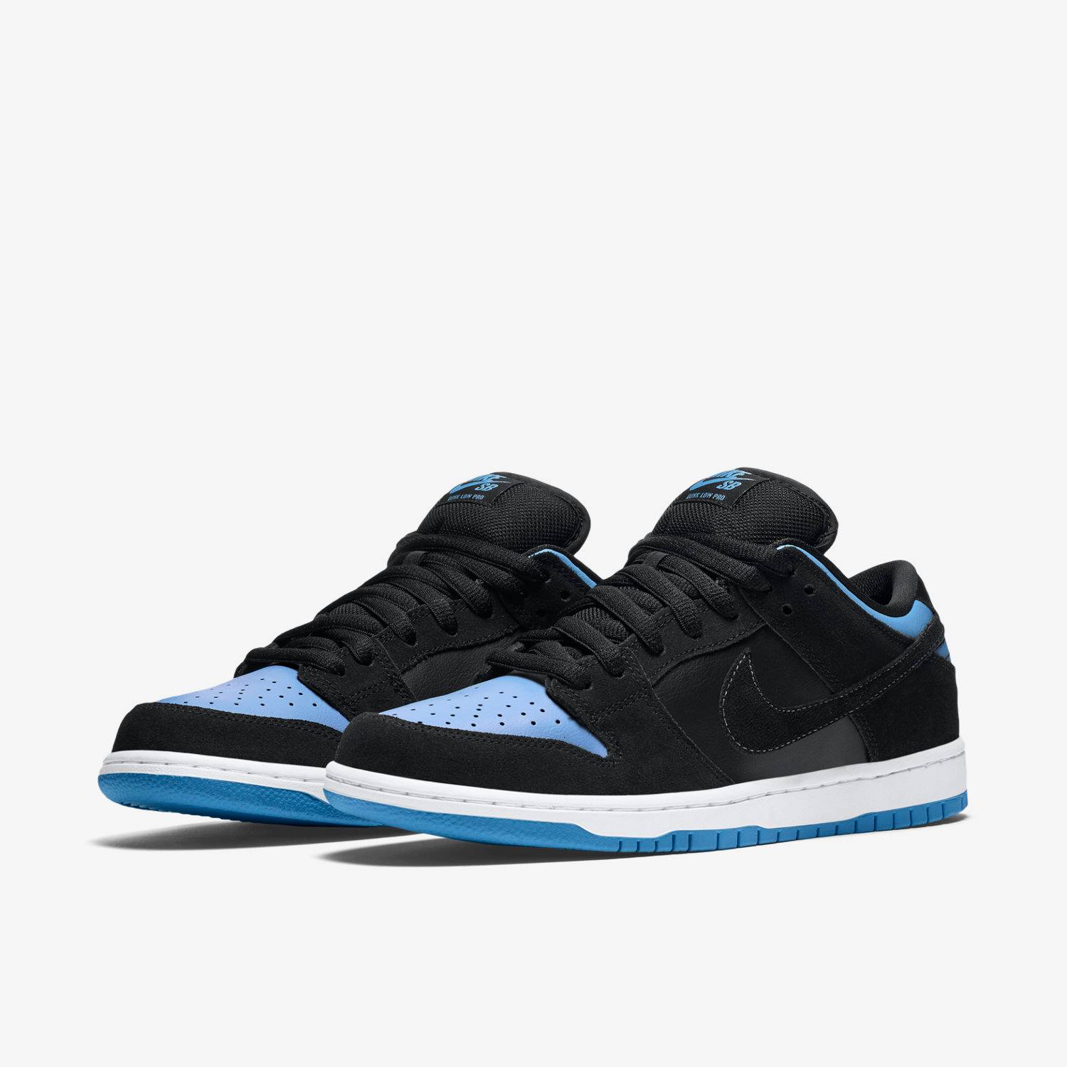 Nike SB Dunk Low Black University Blue 304292-048 Nicesnk